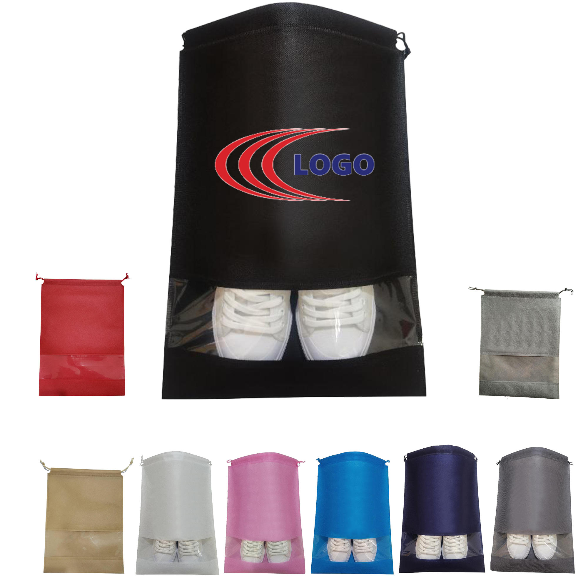Custom Shoe Storage Bag ?C Dustproof & Reusable with Drawstring 5