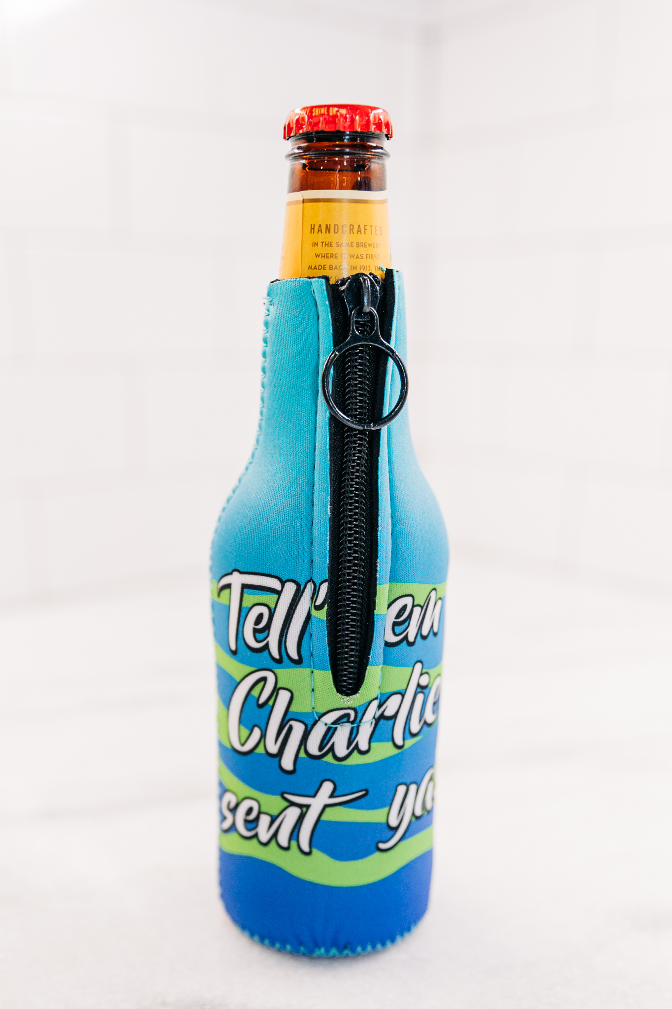 NeoZip Neoprene Zip-up Bottle Insulator