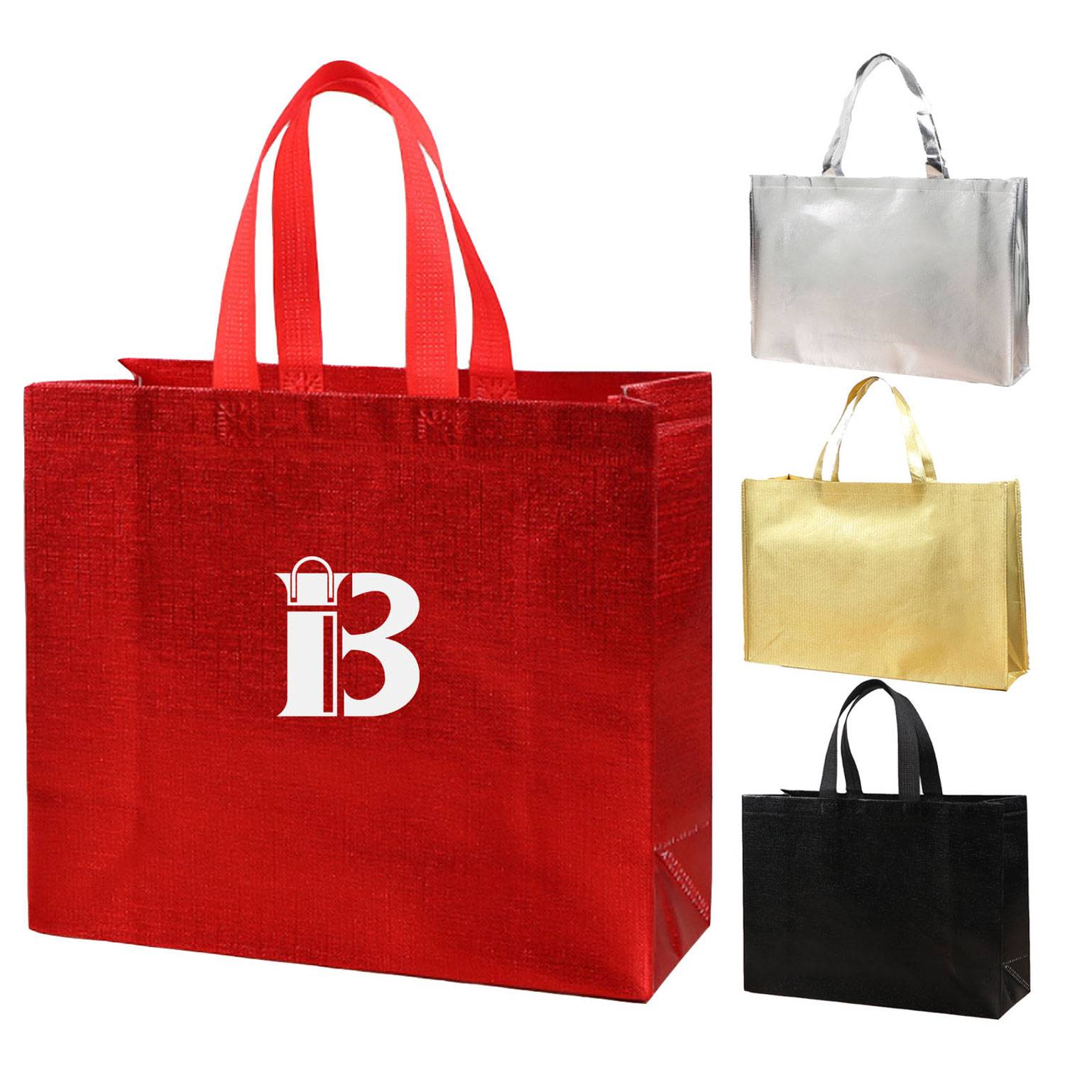 Laminated non-woven shopping bag 10