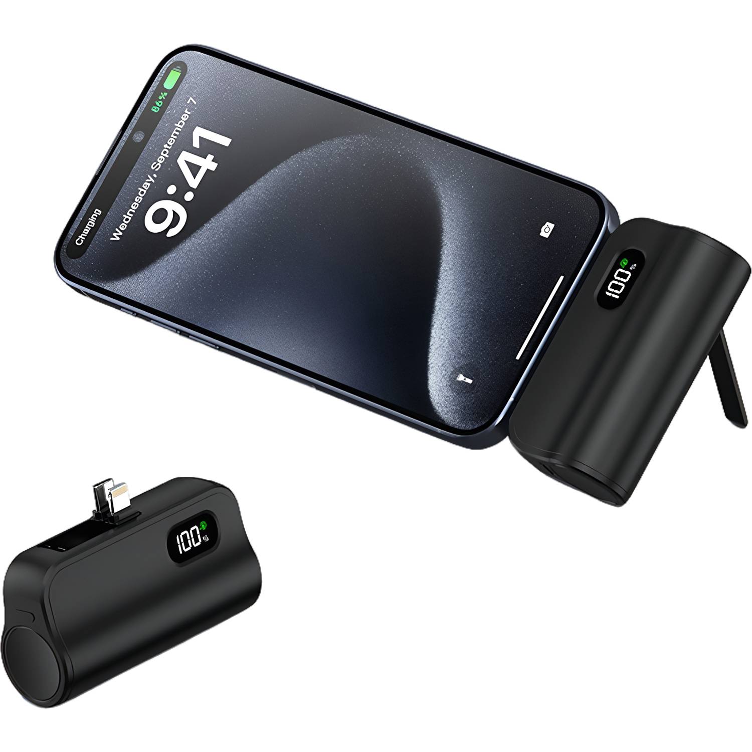 10000mAh Mini Hidden Dual-Port Portable Power Bank 8