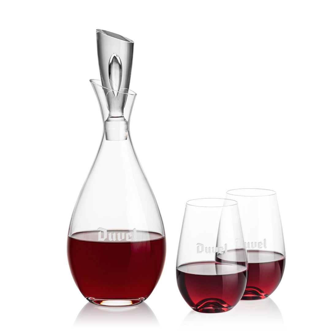 Juliette Decanter & Boston Stemless Wine