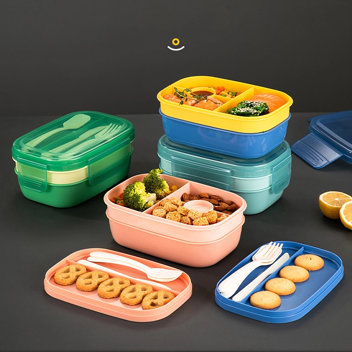 3 Layers Adult Lunch Box 13