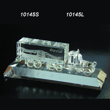 18 Wheeler Crystal Truck with Crystal Base-Large 2