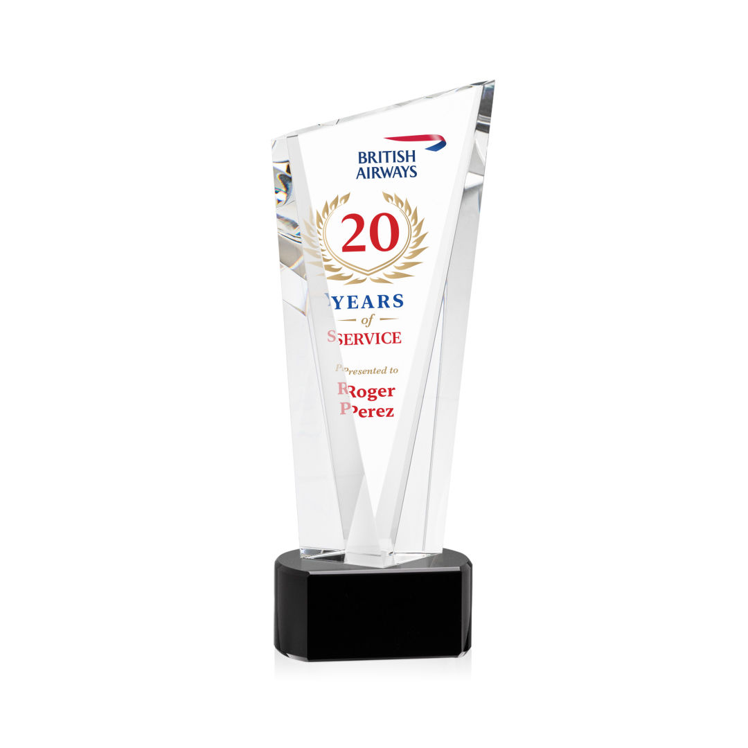 Plymouth VividPrint™ Award on Paragon Base - Black 5