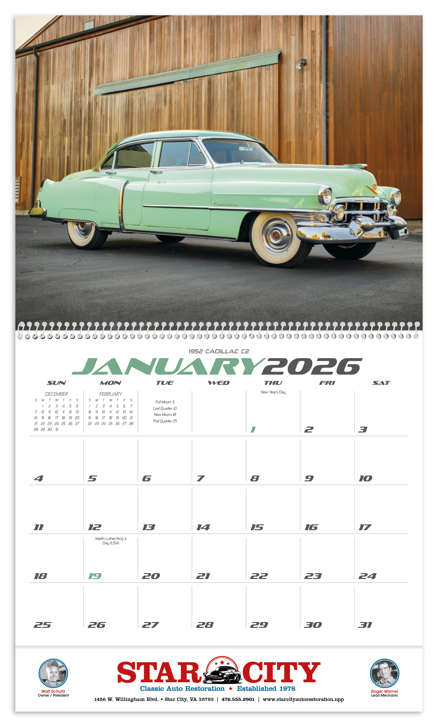 Triumph® Calendars Classic Cars Calendar 62
