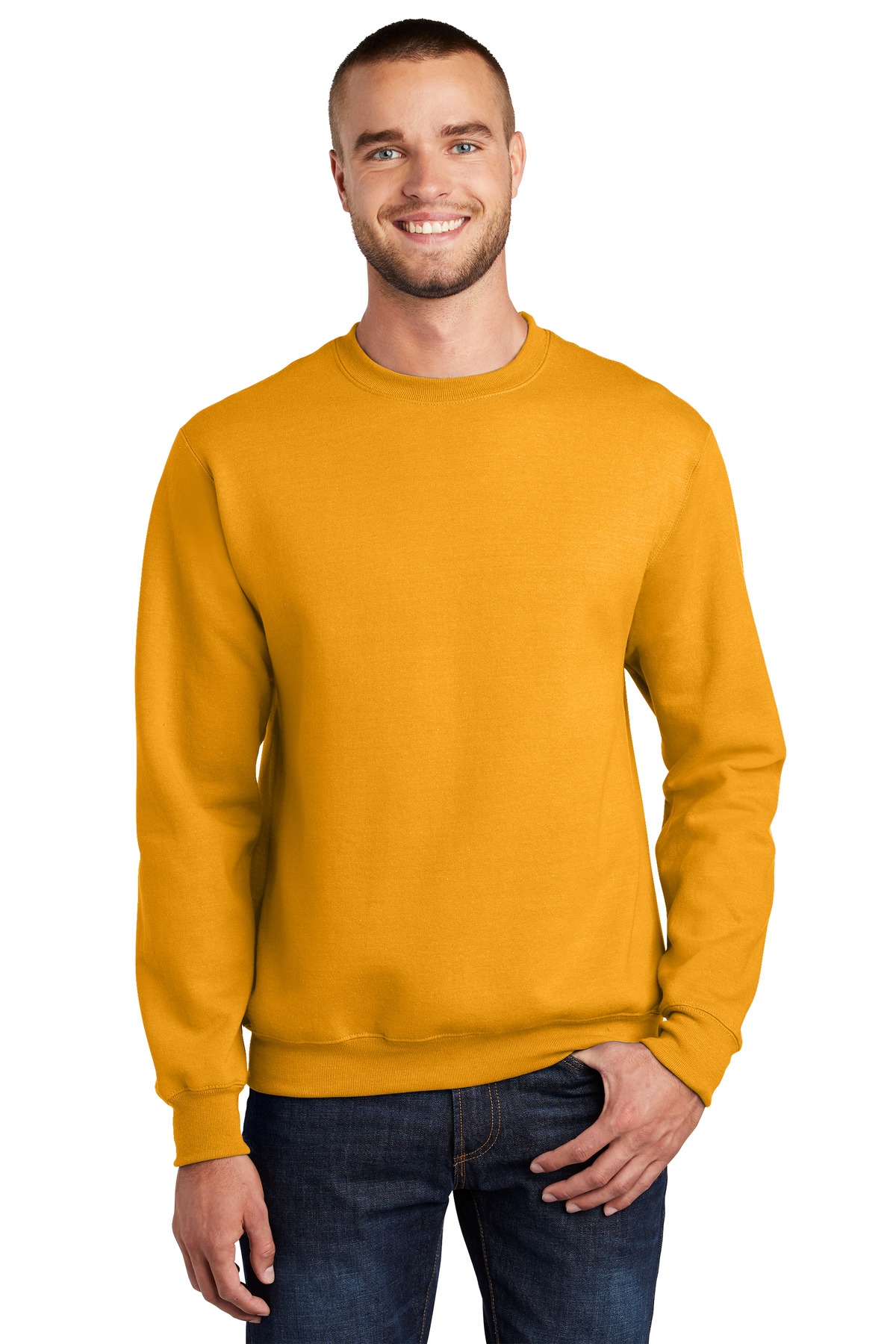 Port & Co Essential Fleece Crewneck Sweatshirt. PC90 56