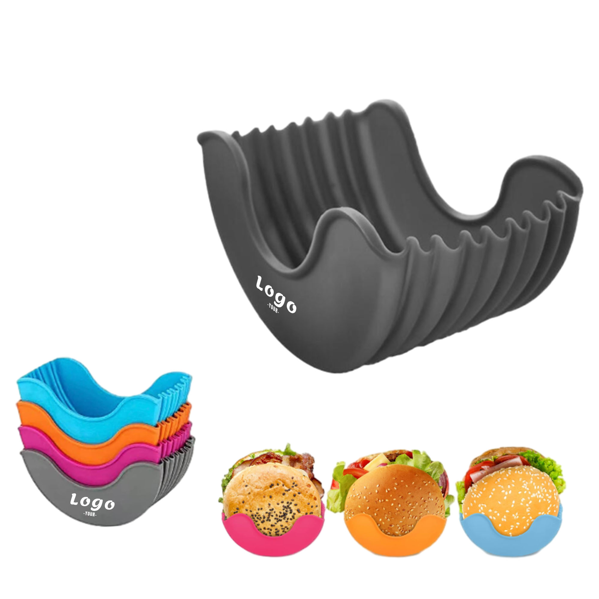 Retractable  Silicone Hamburger Holder 1