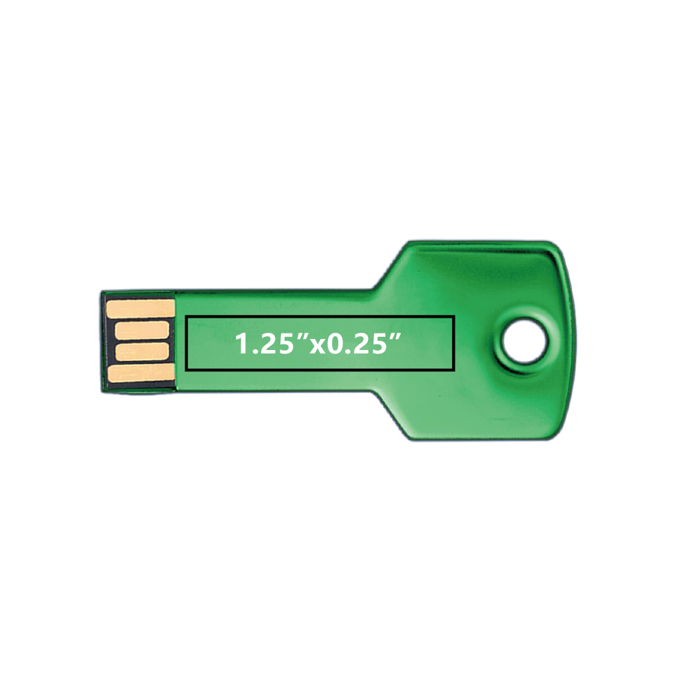 Berwyn Key Shape USB Flash Drive Simports