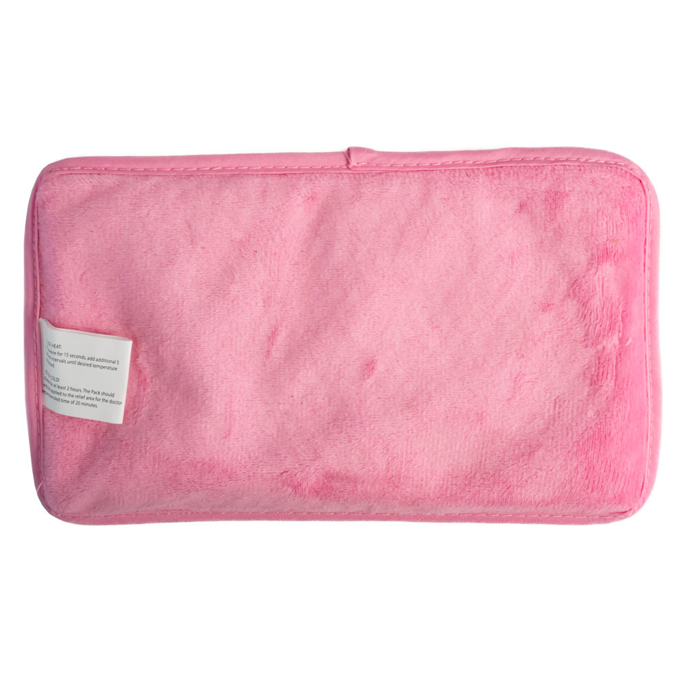 Rectangle Plush Gel Beads Hot/Cold Pack 23