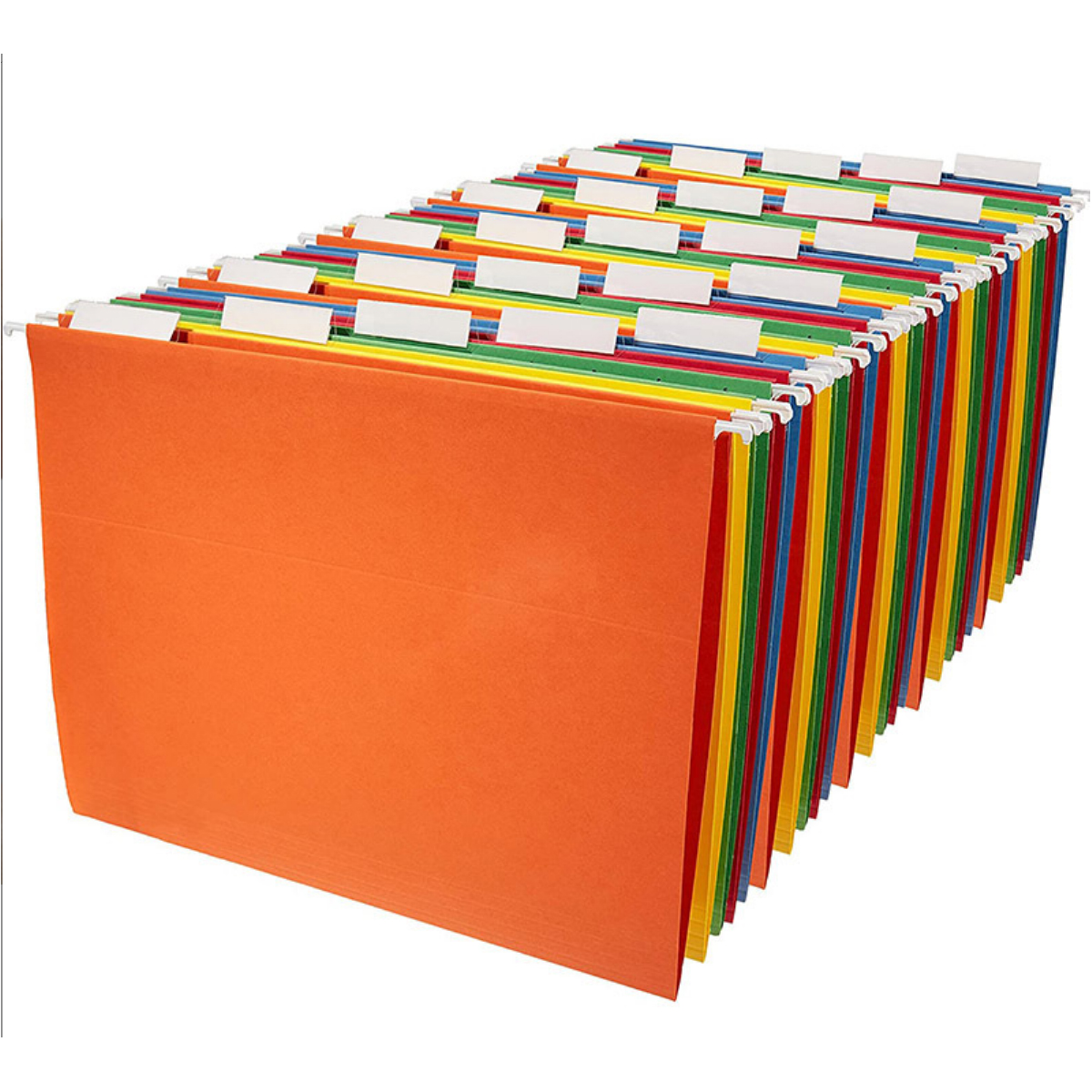 Color Hanging File Folder with Label Tabs for Office Use 4