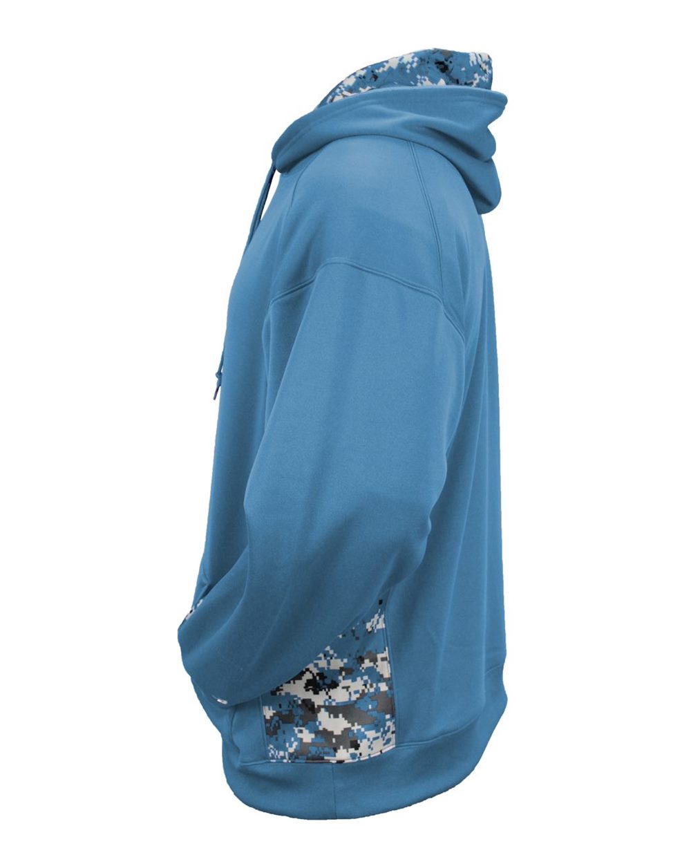 Youth Digital Camo Colorblock Performance Fleece Hooded Sweatshirt - 2464 6