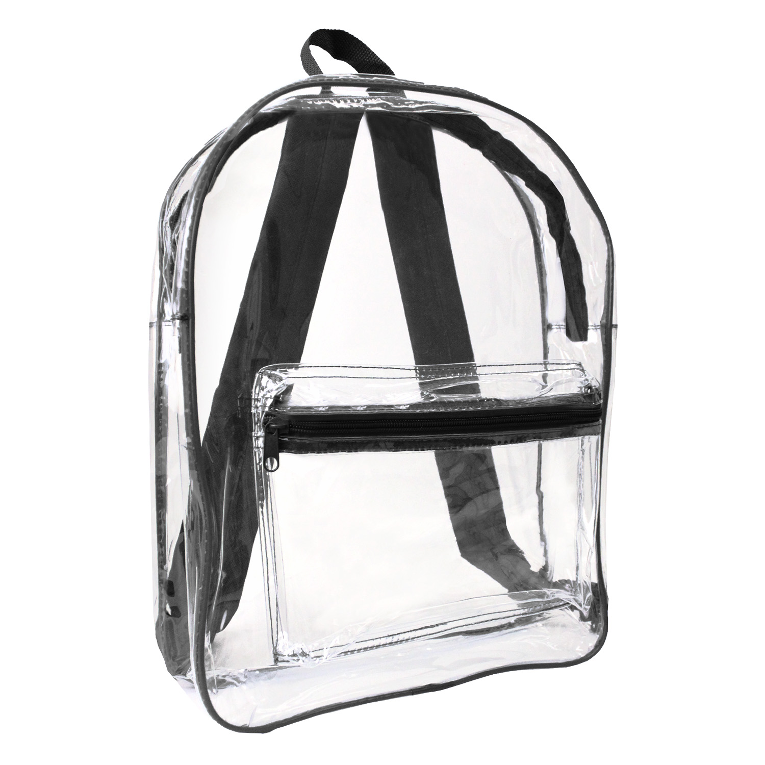 New & Improved Clear Zipper Backpack 4