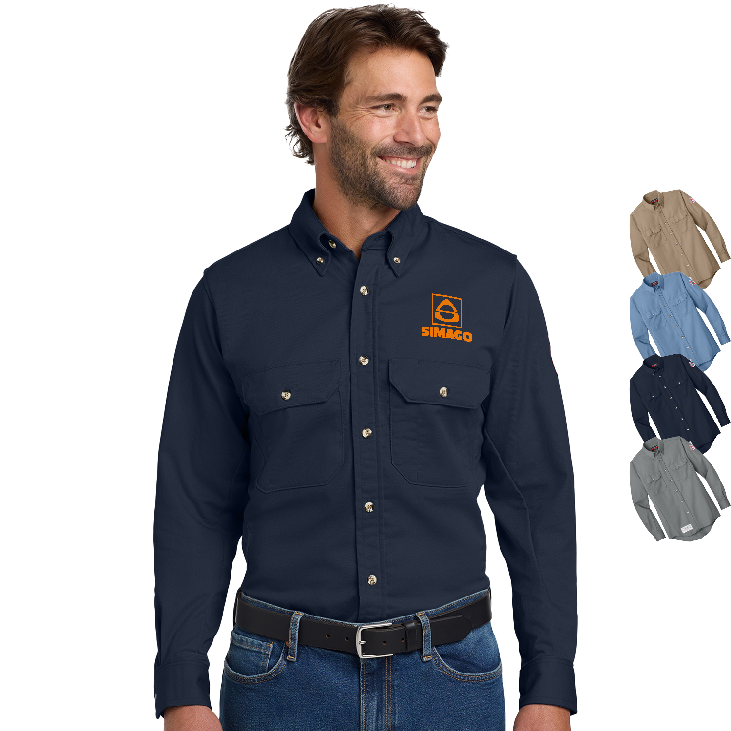 Bulwark® FR ComforTouch® Dress Uniform Shirt 10