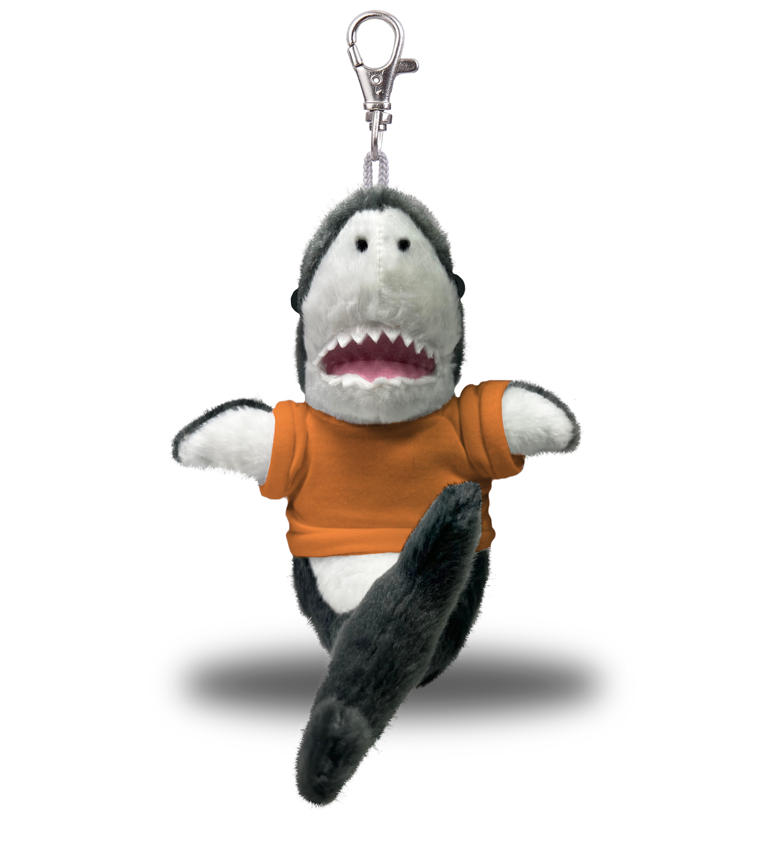 Great White Shark 4" Keychain w/ T-Shirt 12