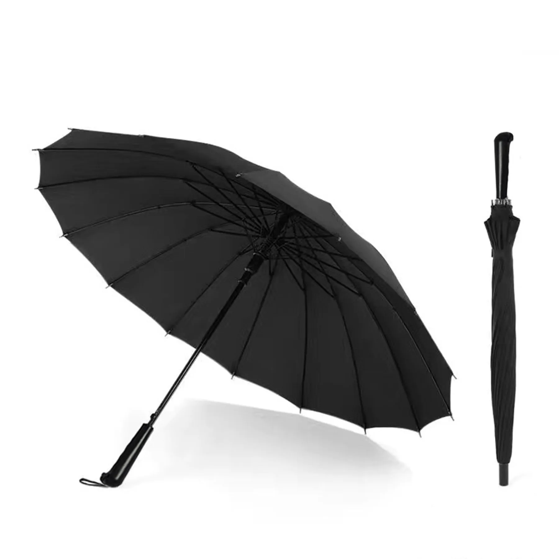 40" Arc Windproof Long Handle Golf Umbrella 5