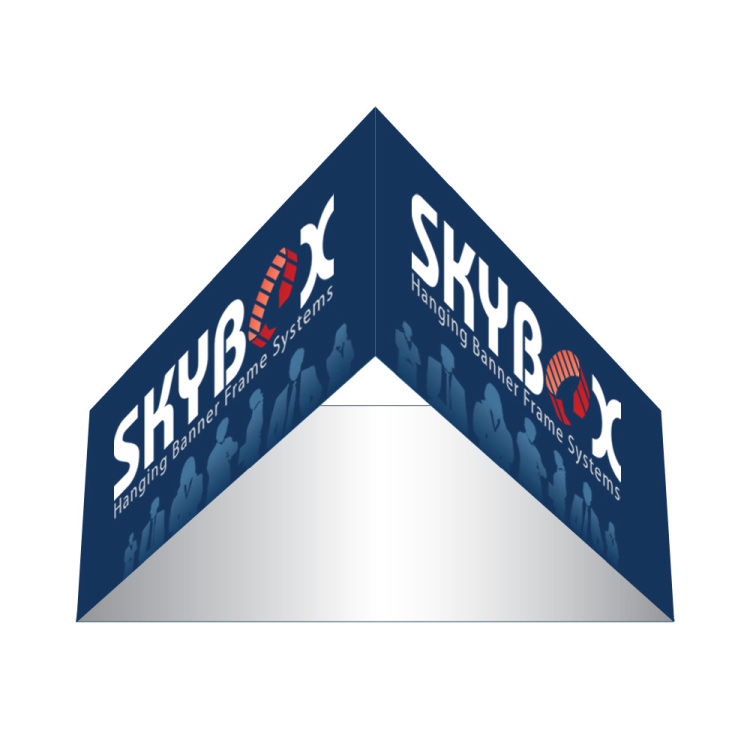 Hanging Banners (Triangle) 24in H; 8ft D