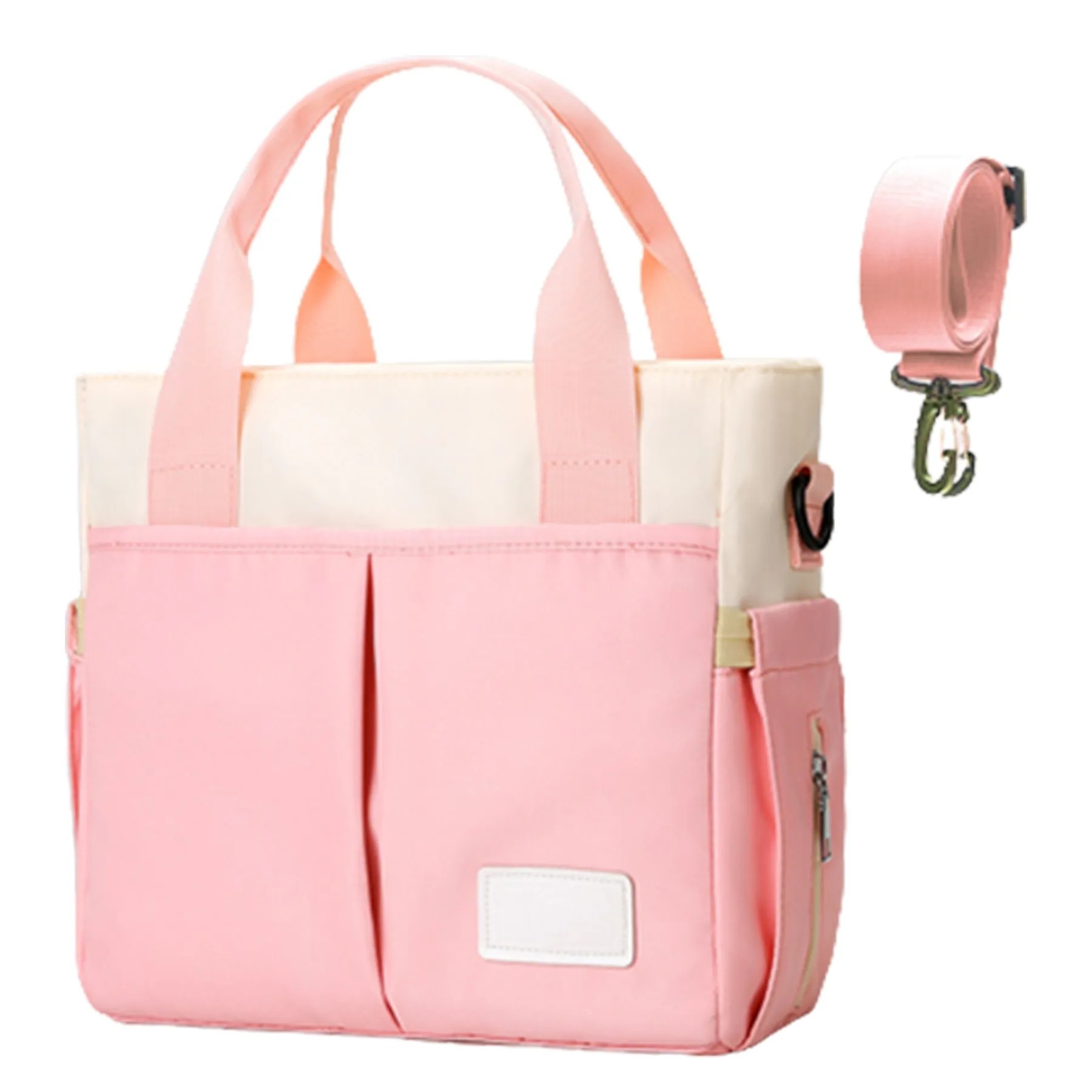 Mommy Travel Tote Diaper Bag, custom tote bag with logo imprint 5
