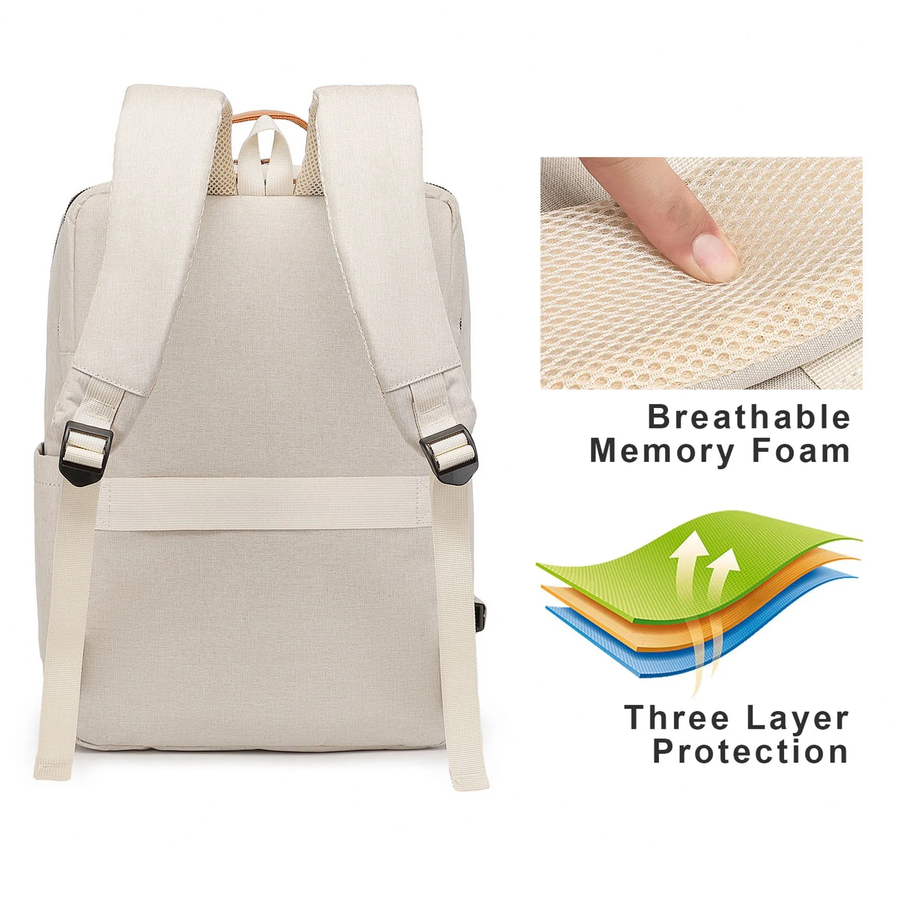 Business Travel Laptop Backpack 7
