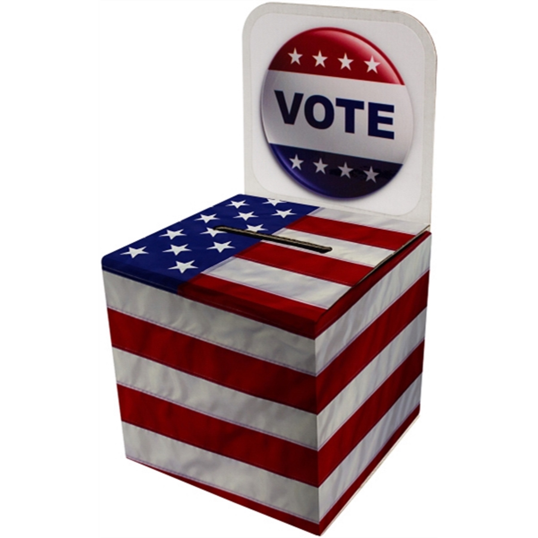 Small Ballot Box 5.25" x 5.38" x 9.89"