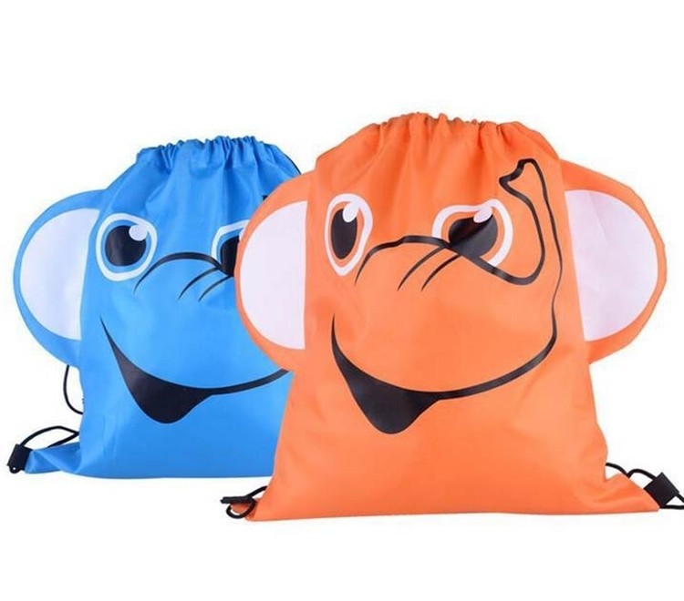 190T Polyester Drawstring Shopping Bag 2