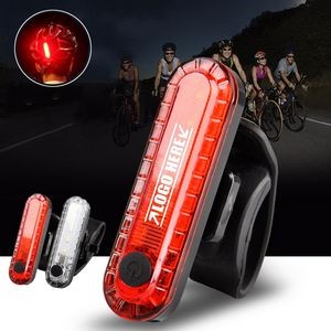 Rechargeable LED Bicycle Light Adjustable Band with Light Up And Strobe Modes 11