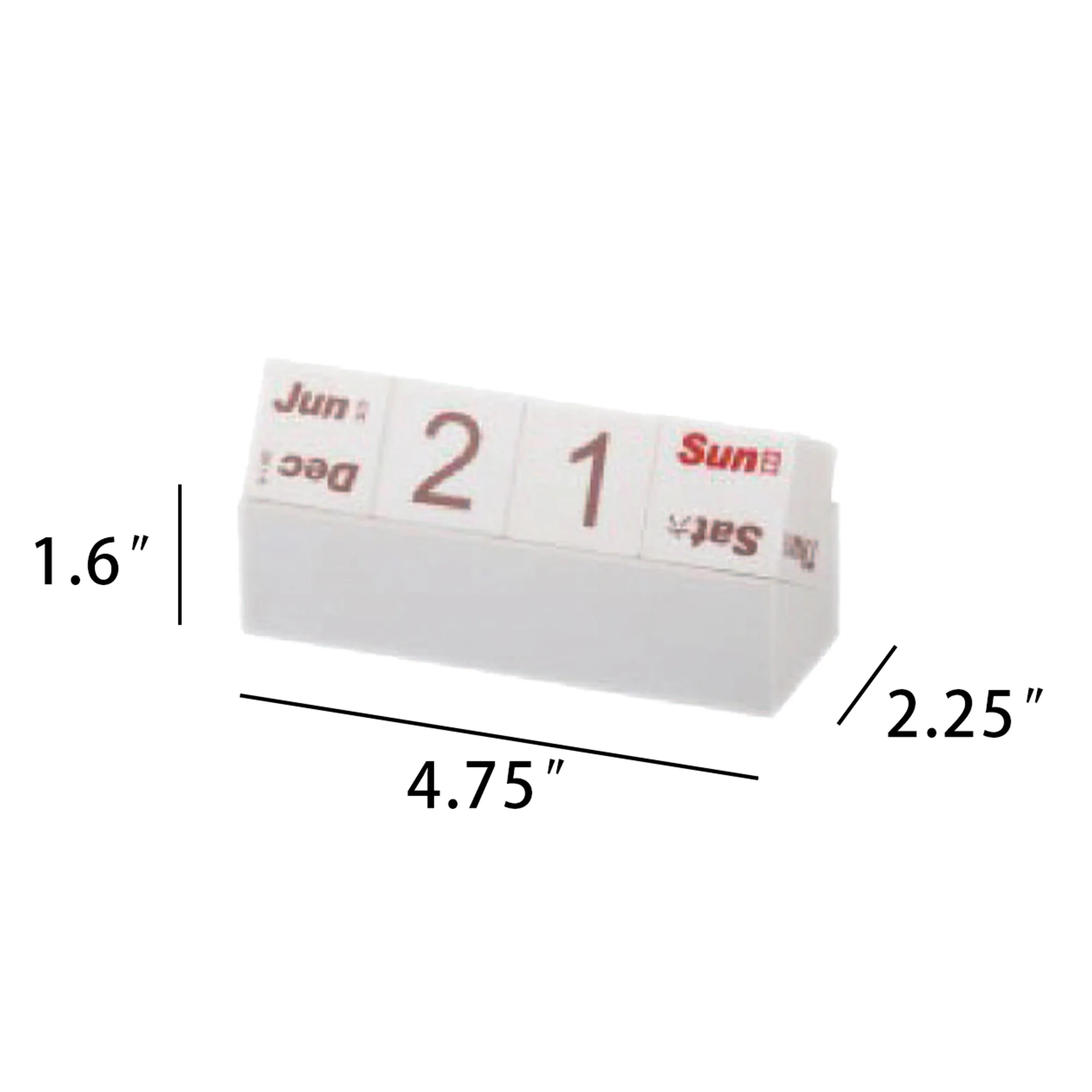 Custom Printed Cubes Perpetual Calendar 6