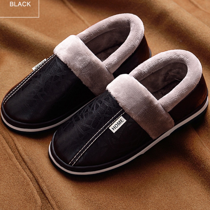 Winter soft plush warm indoor slippers women's shoes 4
