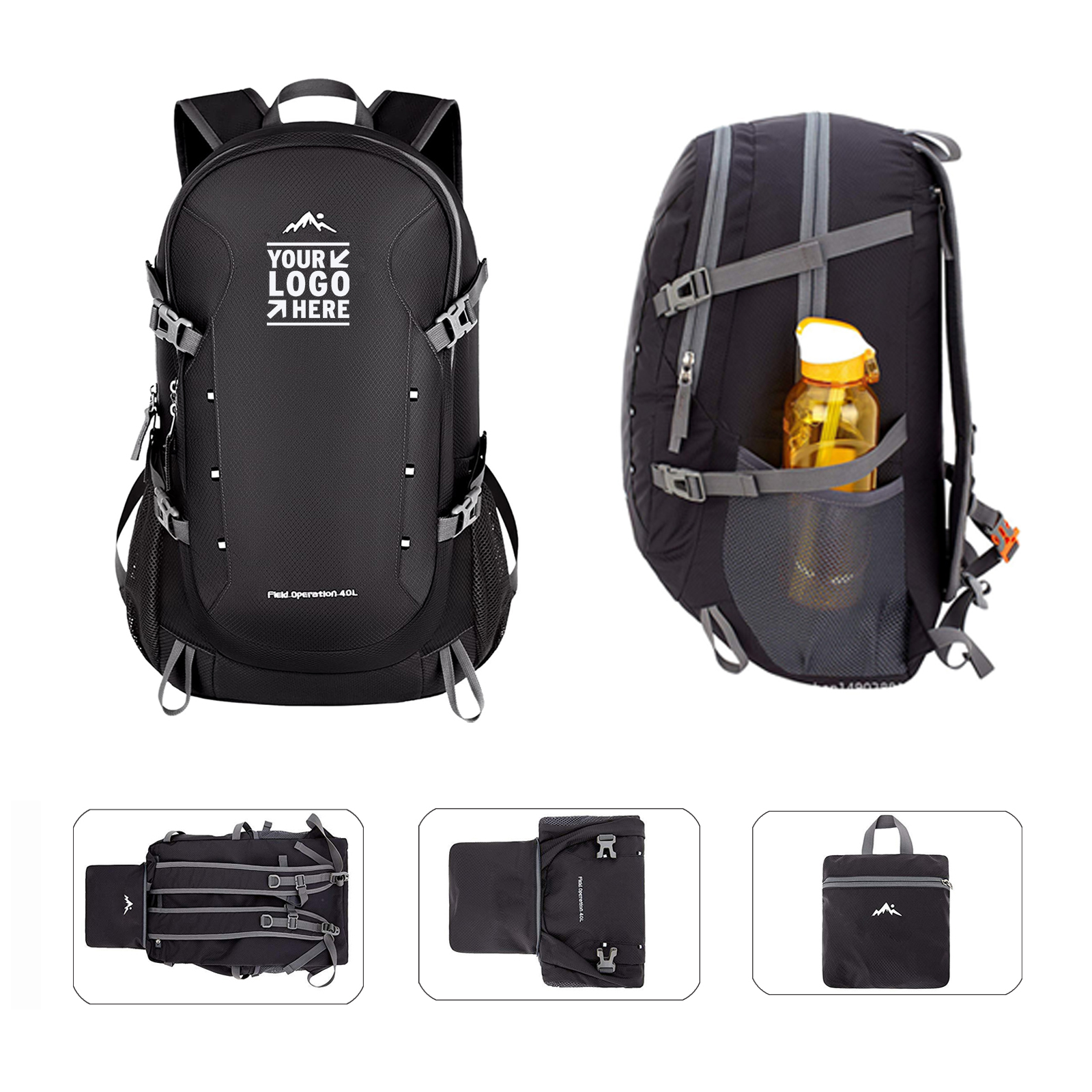 40L Lightweight Packable Travel Hiking Backpack 2
