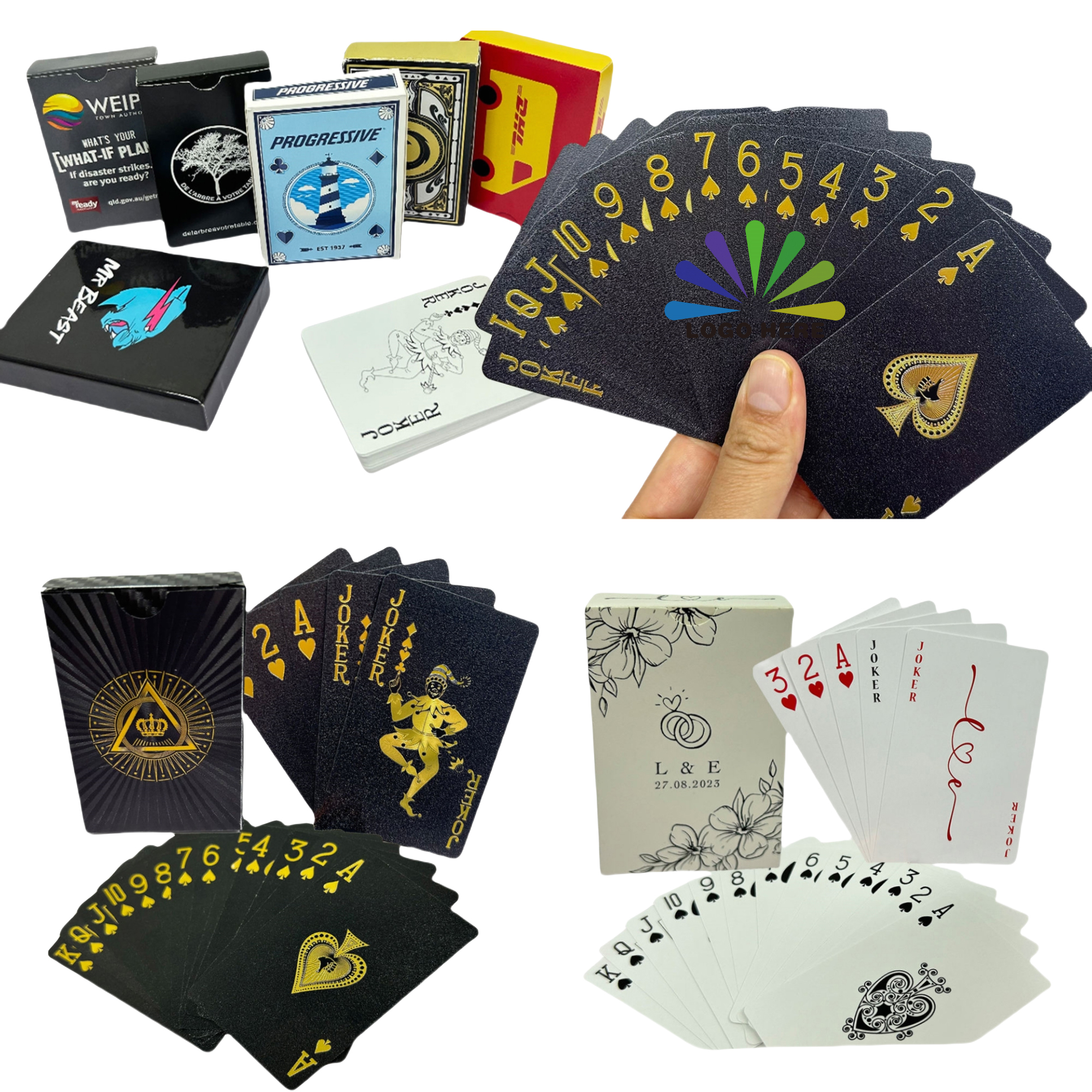 Full Color Poker Playing Cards MOQ500 1