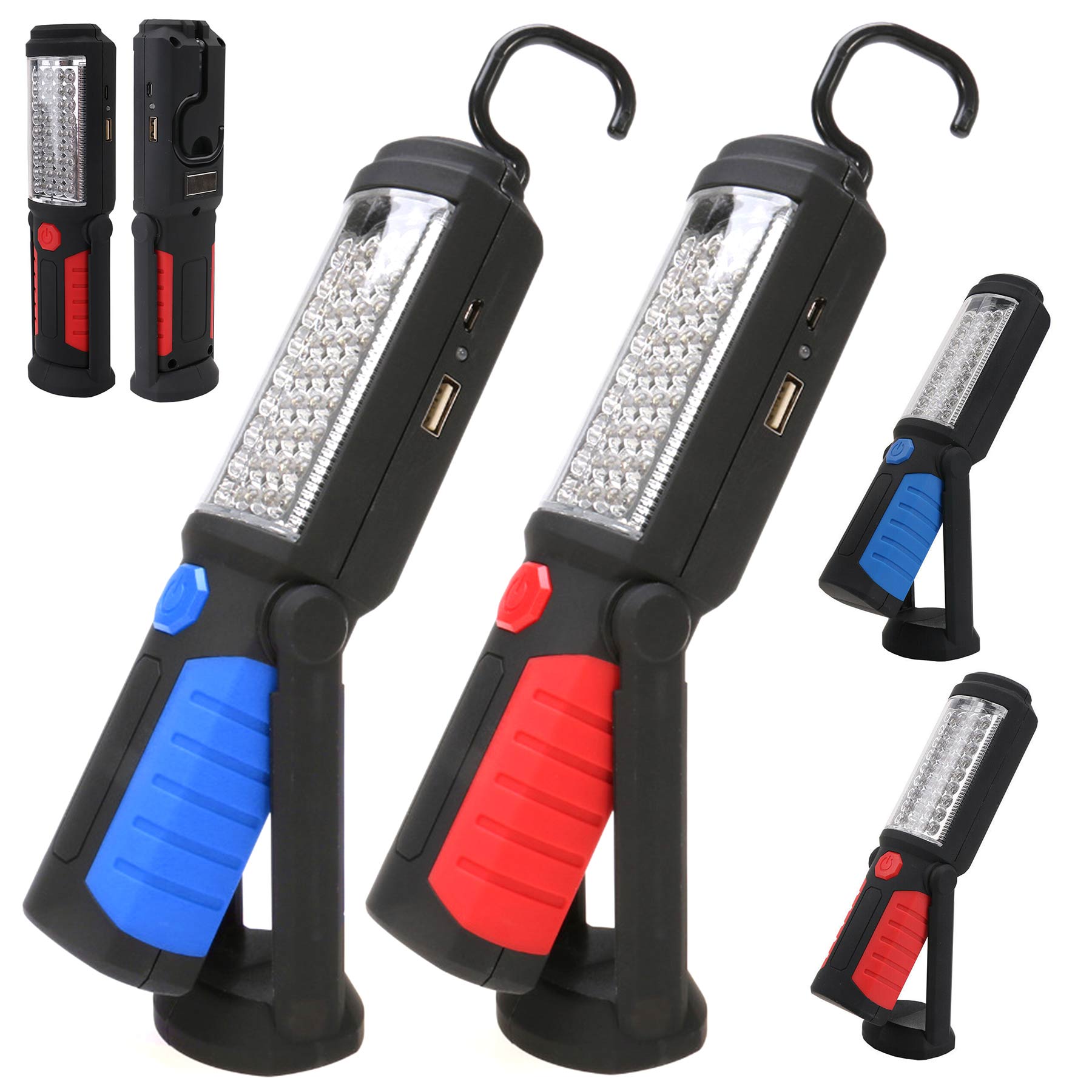1800mah USB Rechargeable Pocket Portable Hand Gun Massagers 1