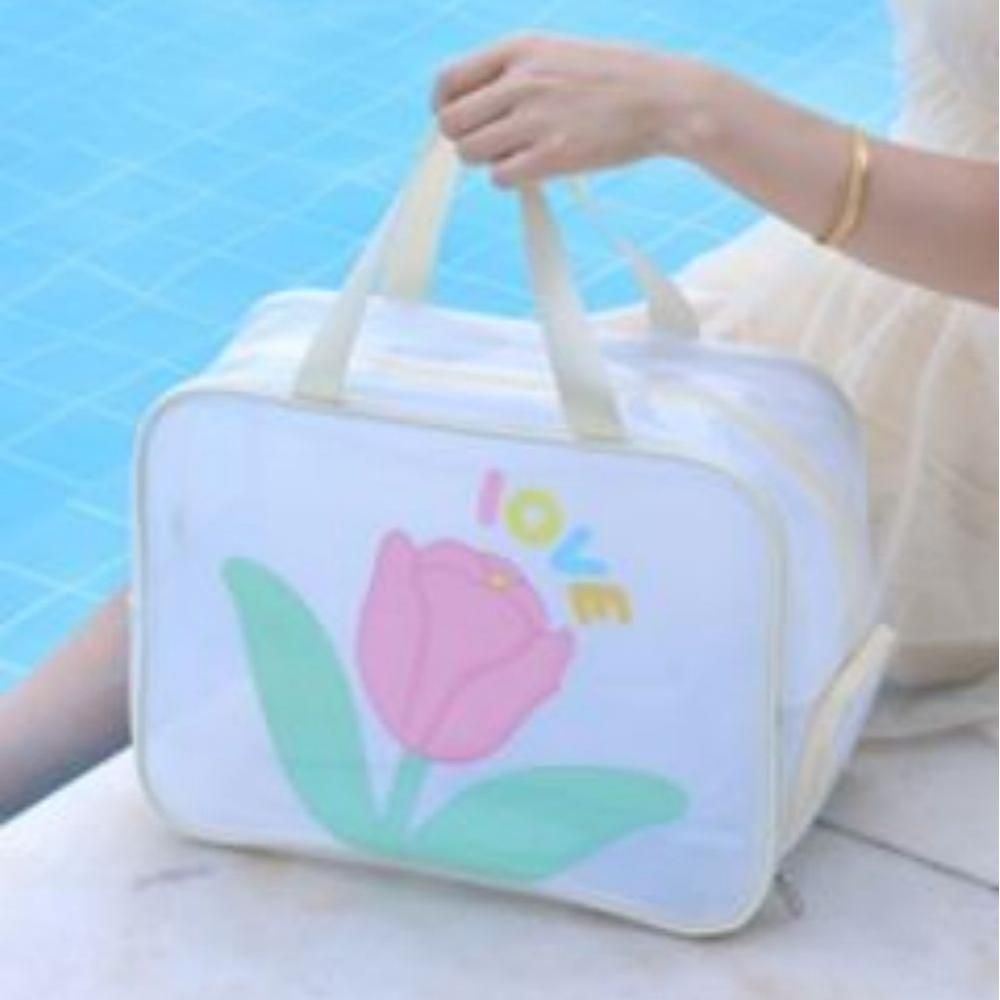 Swimming bag with shoe compartment 2