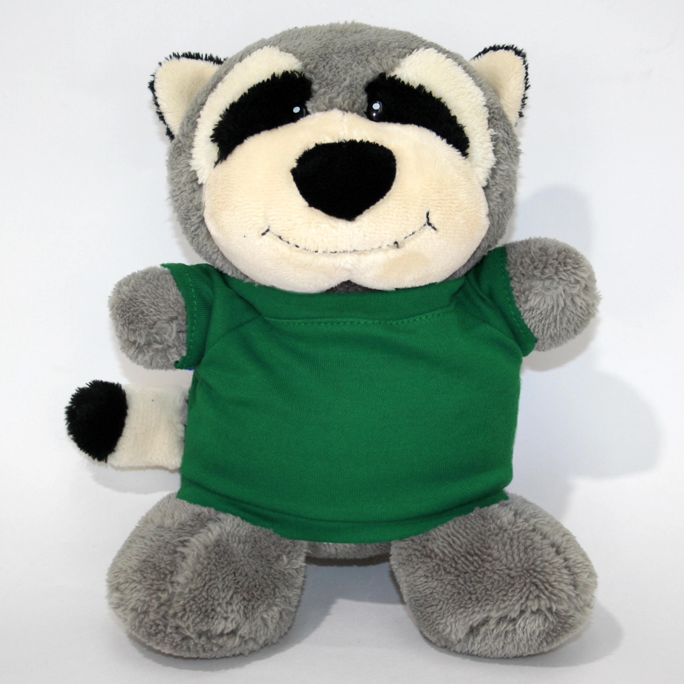 10" Smiling Faces Sitting Raccoon 10