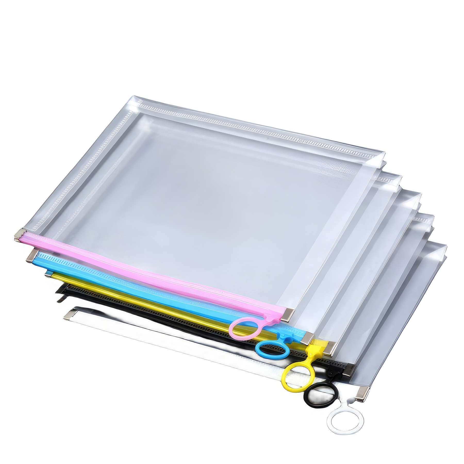 A4/A5 PP Plastic Waterproof File Folder Portfolio Bag: A4: 12.99" x 9.64" x 1.18" 3