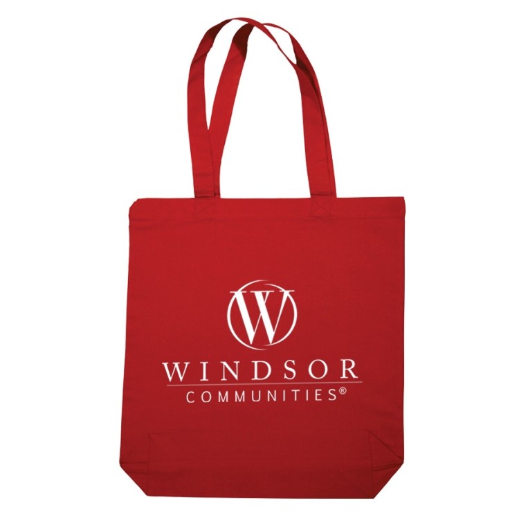 Economical Tote Bag W/Gusset, custom tote bag with logo imprint 17
