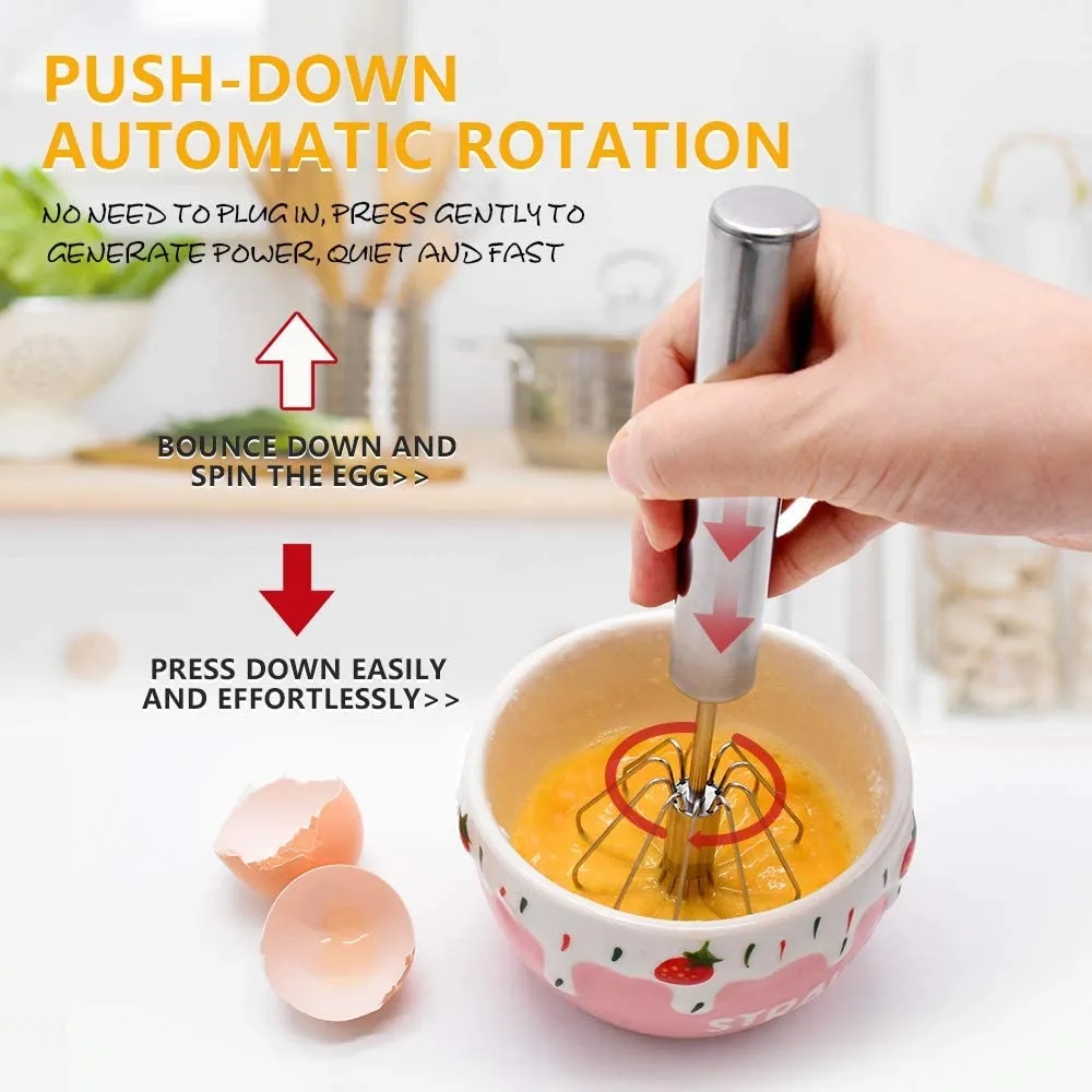 Stainless Steel Egg Beater 1
