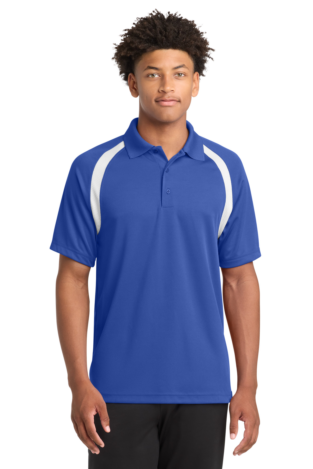 Sport-Tek Dry Zone Colorblock Raglan Polo. T476 35