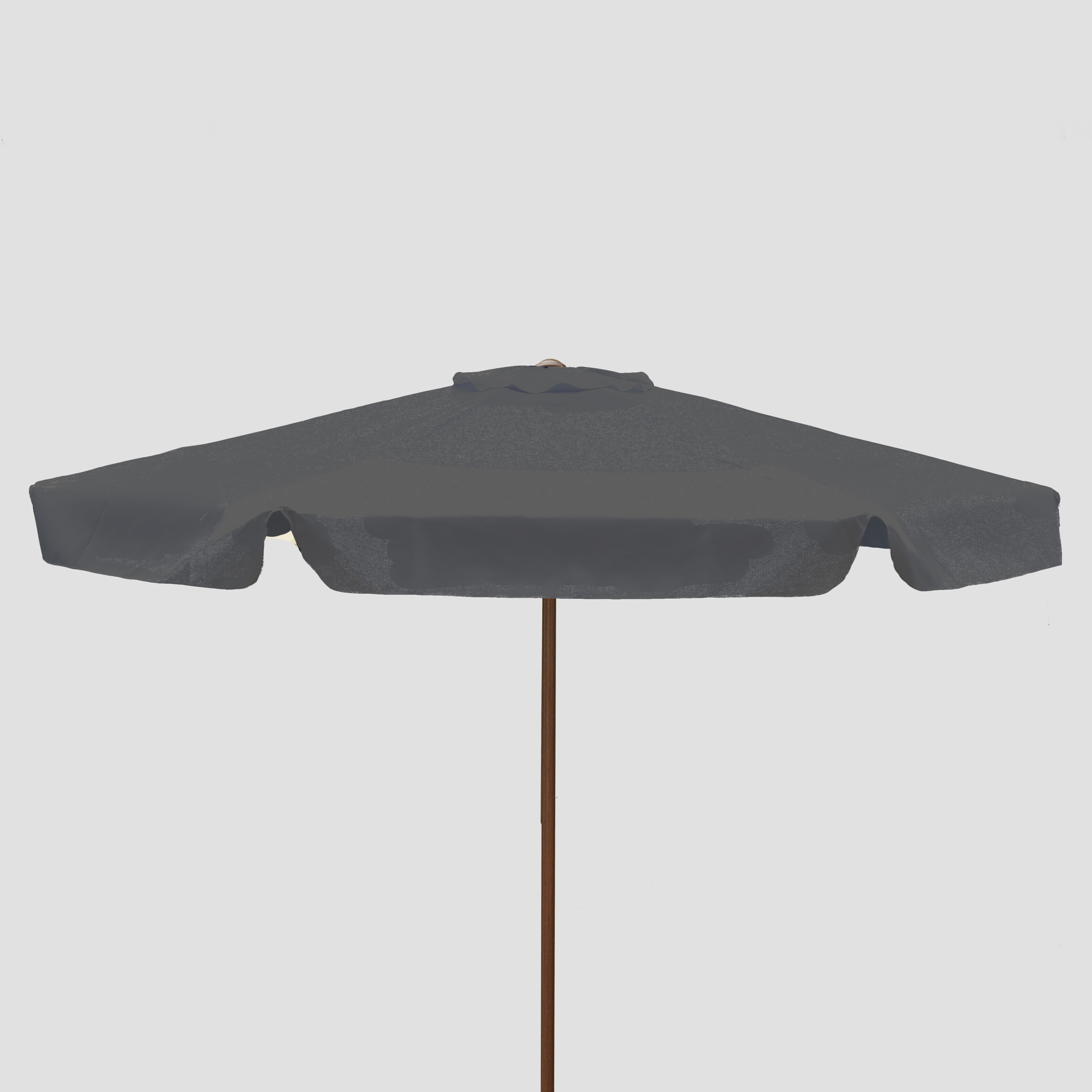 9' Wood Look Market Umbrella