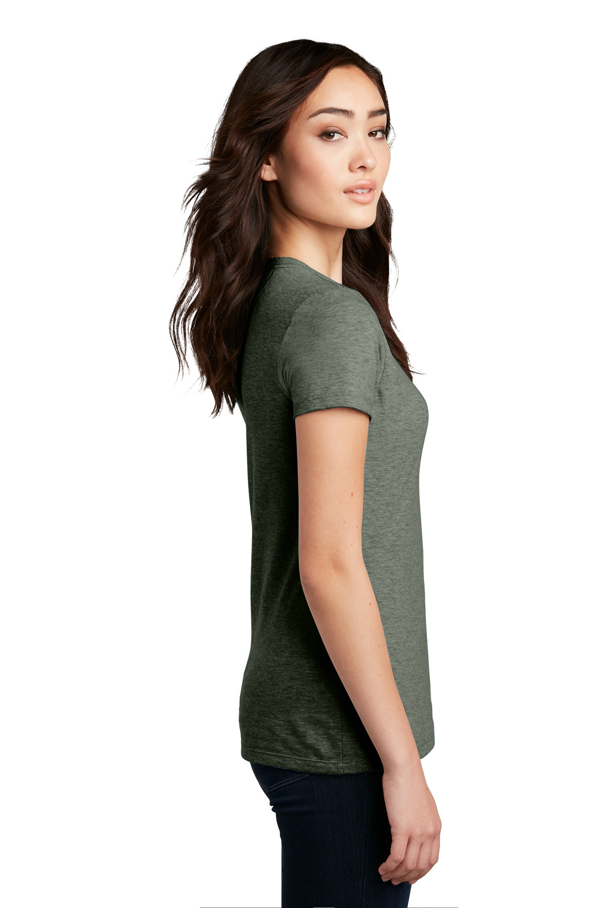 District® Women's Perfect Blend CVC Tee 77