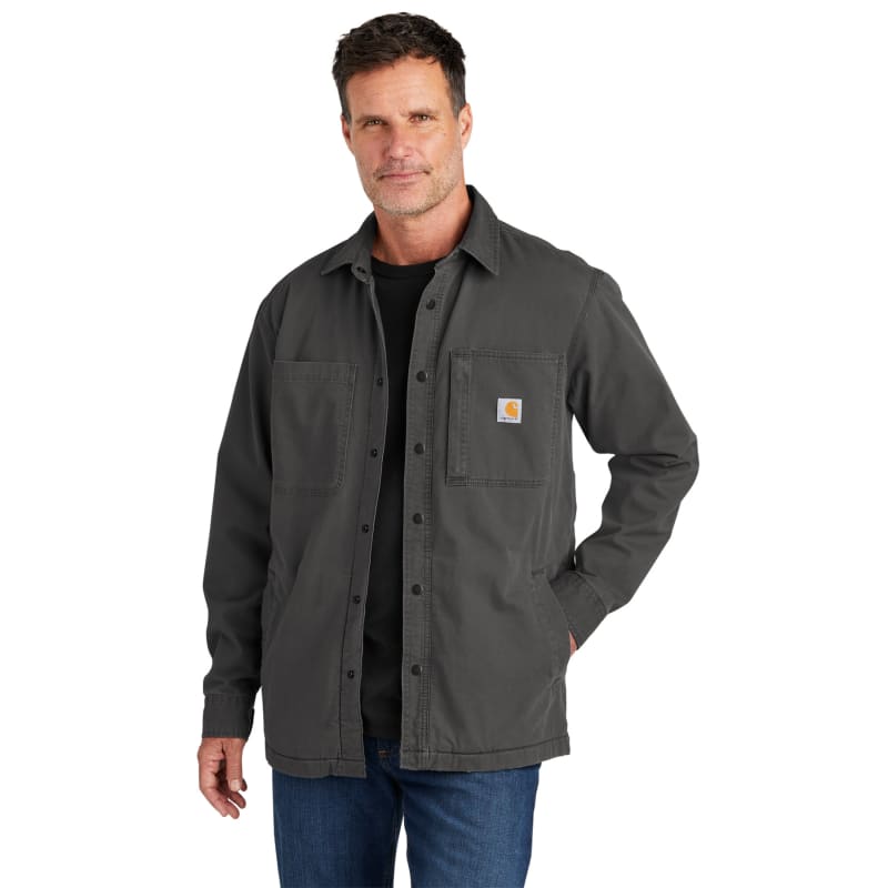 Carhartt Rugged Flex Fleece-Lined Shirt Jac 11