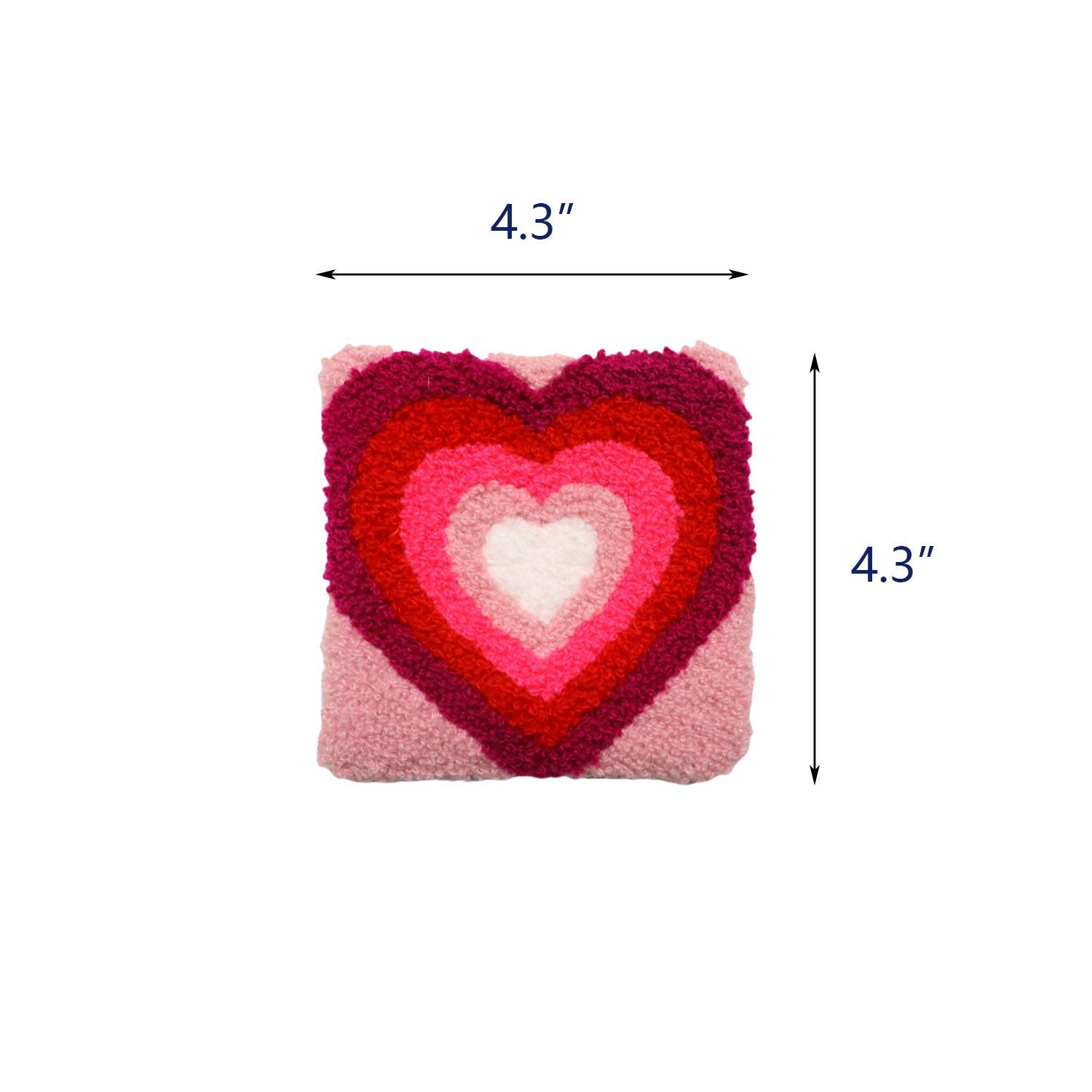 Custom Square Plush Coaster 5