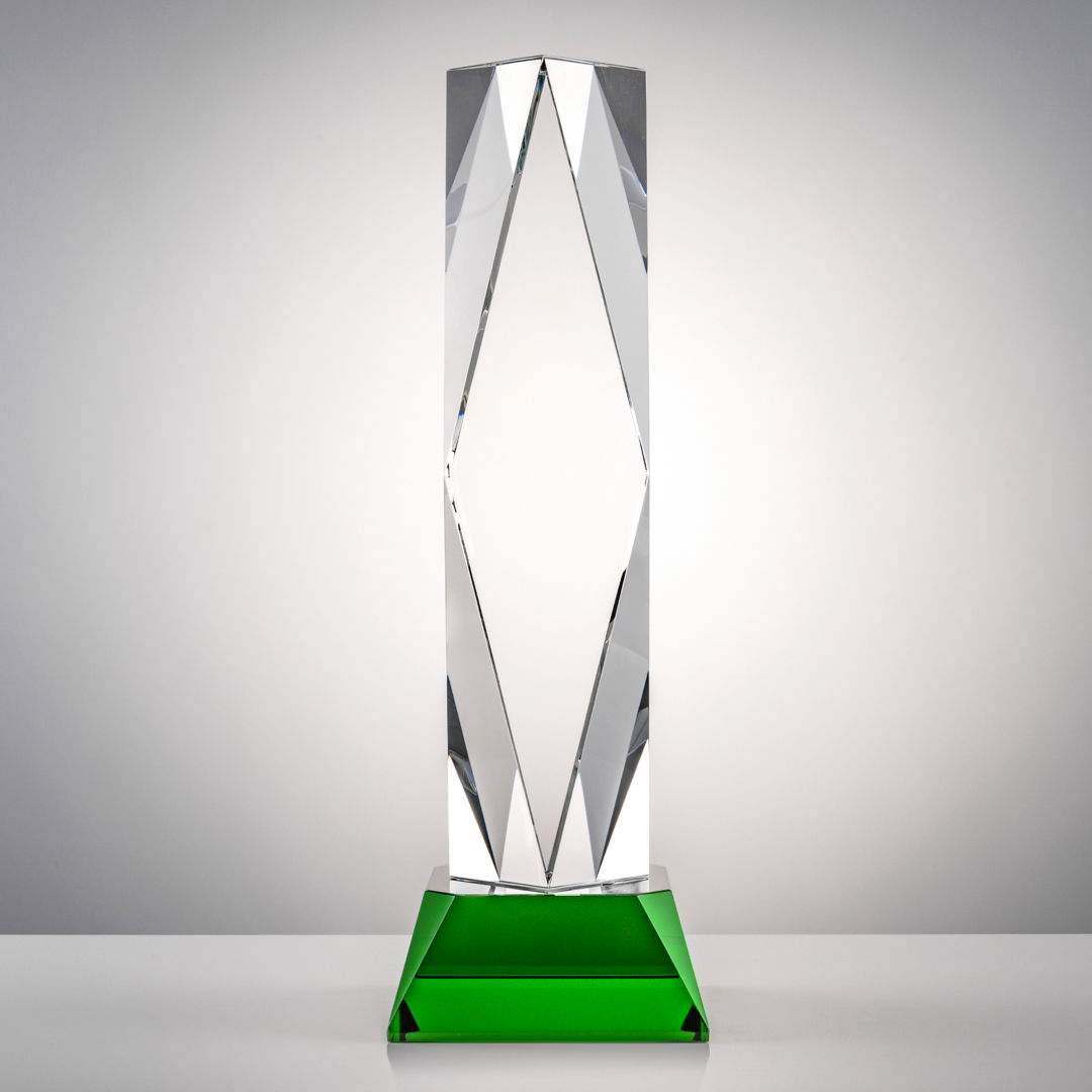 President VividPrint™ Award on Base - Green 8