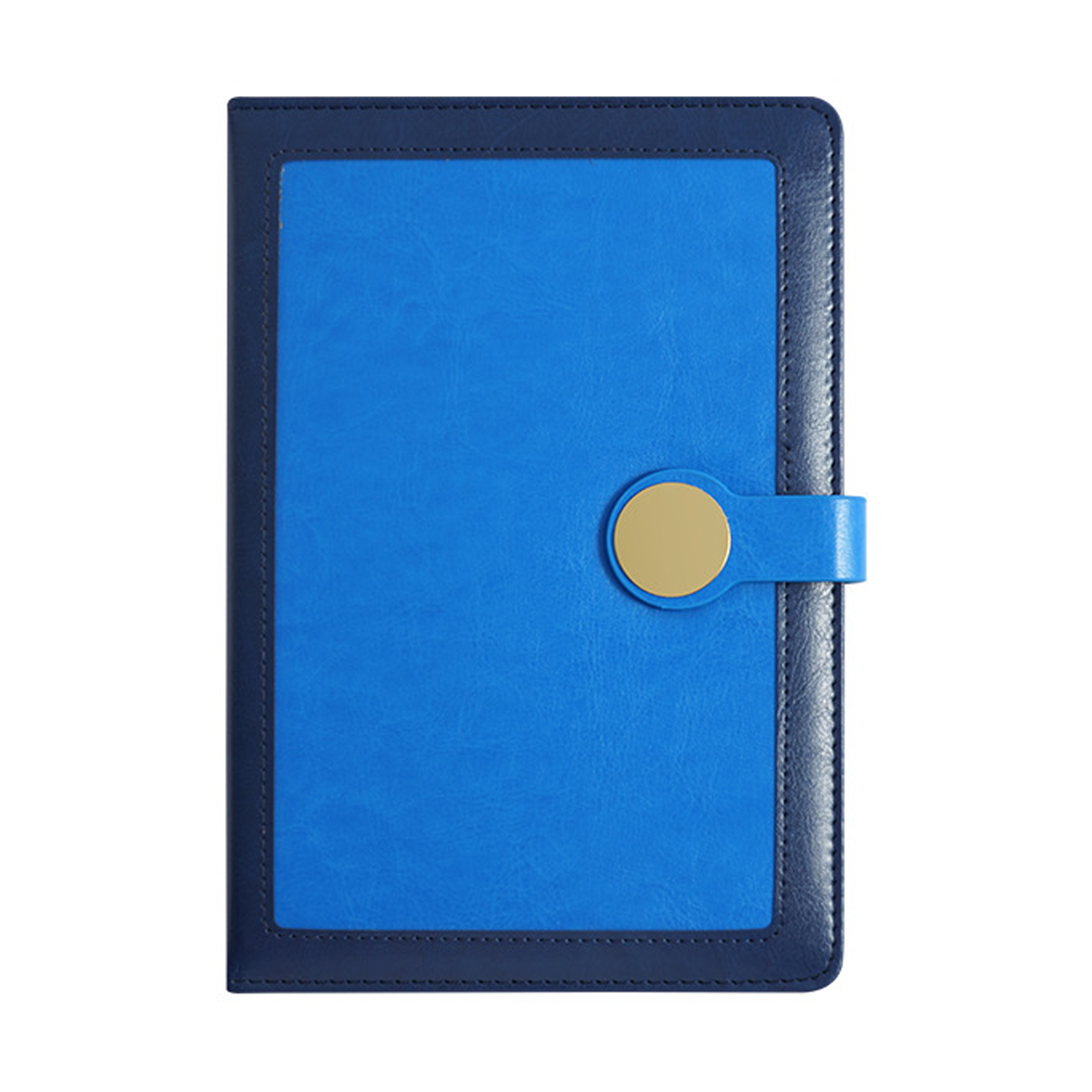 A5 PU Leather Metal Clasp Wood Grain Notebook 11