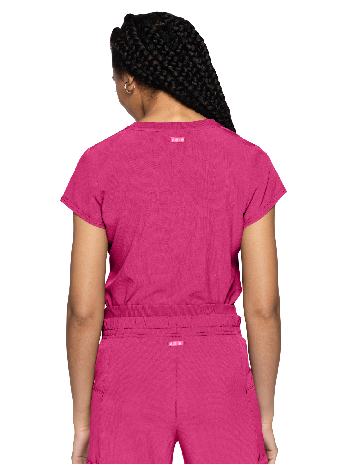 Med Couture - MC AMP - Women's 1-Pocket V-Neck Top 8