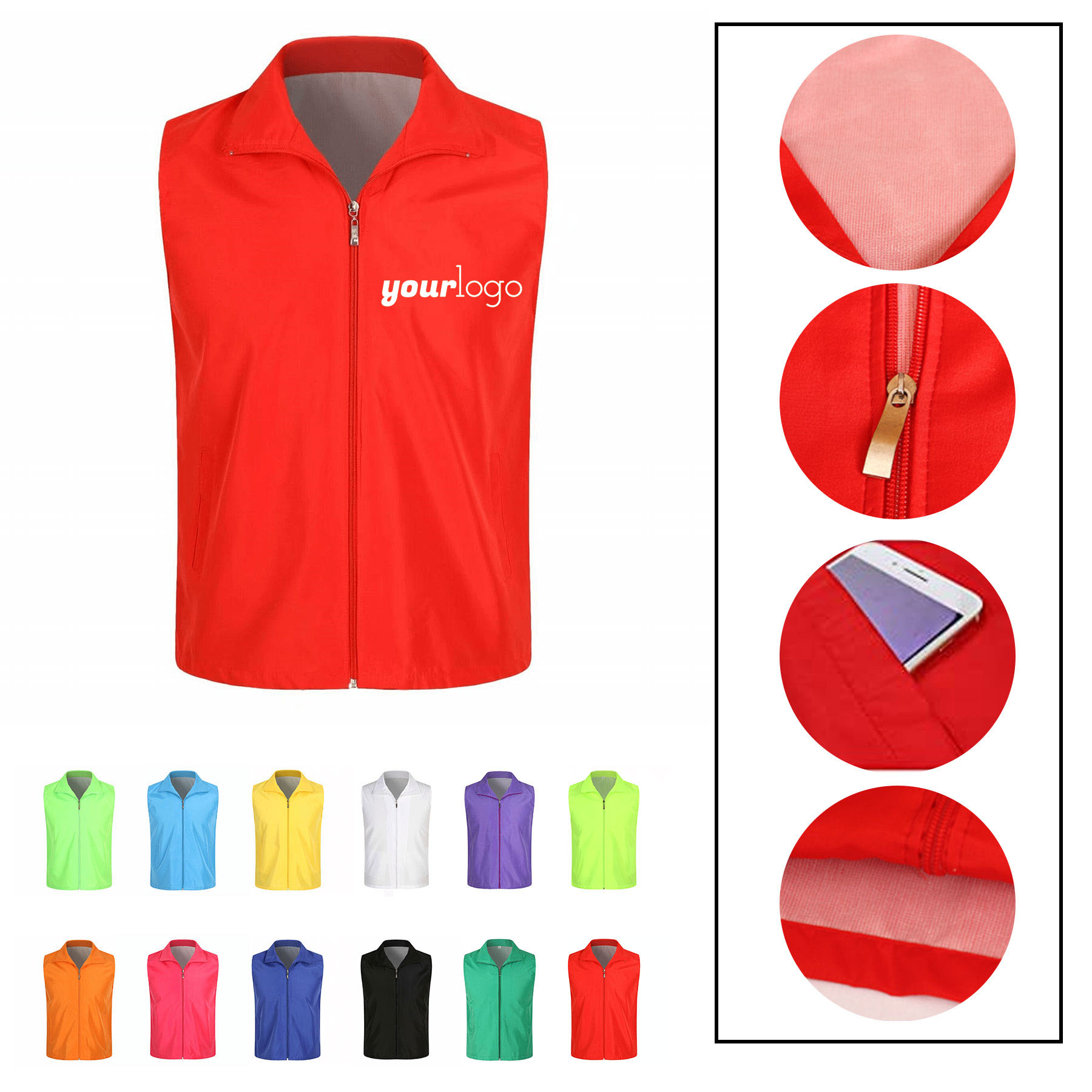 Zipper Activity Vest 1