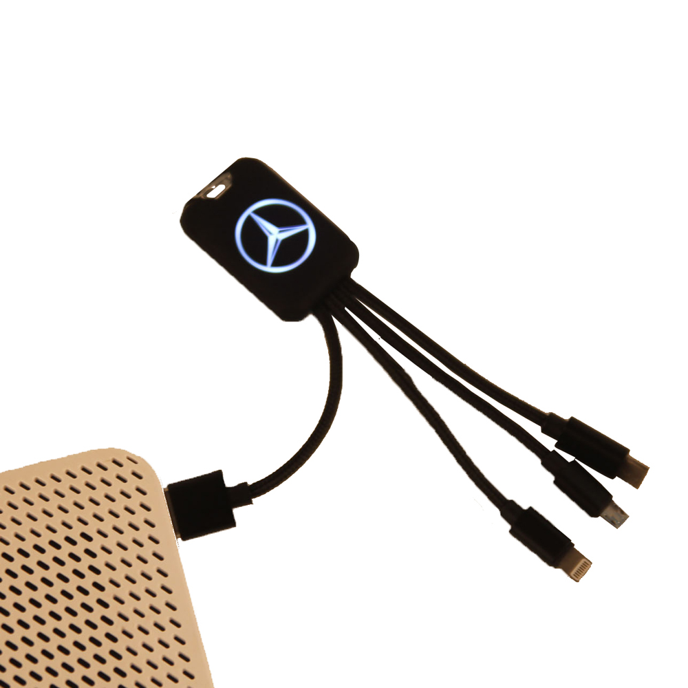 4-in-1 Logo Lighting Charging Cable 4