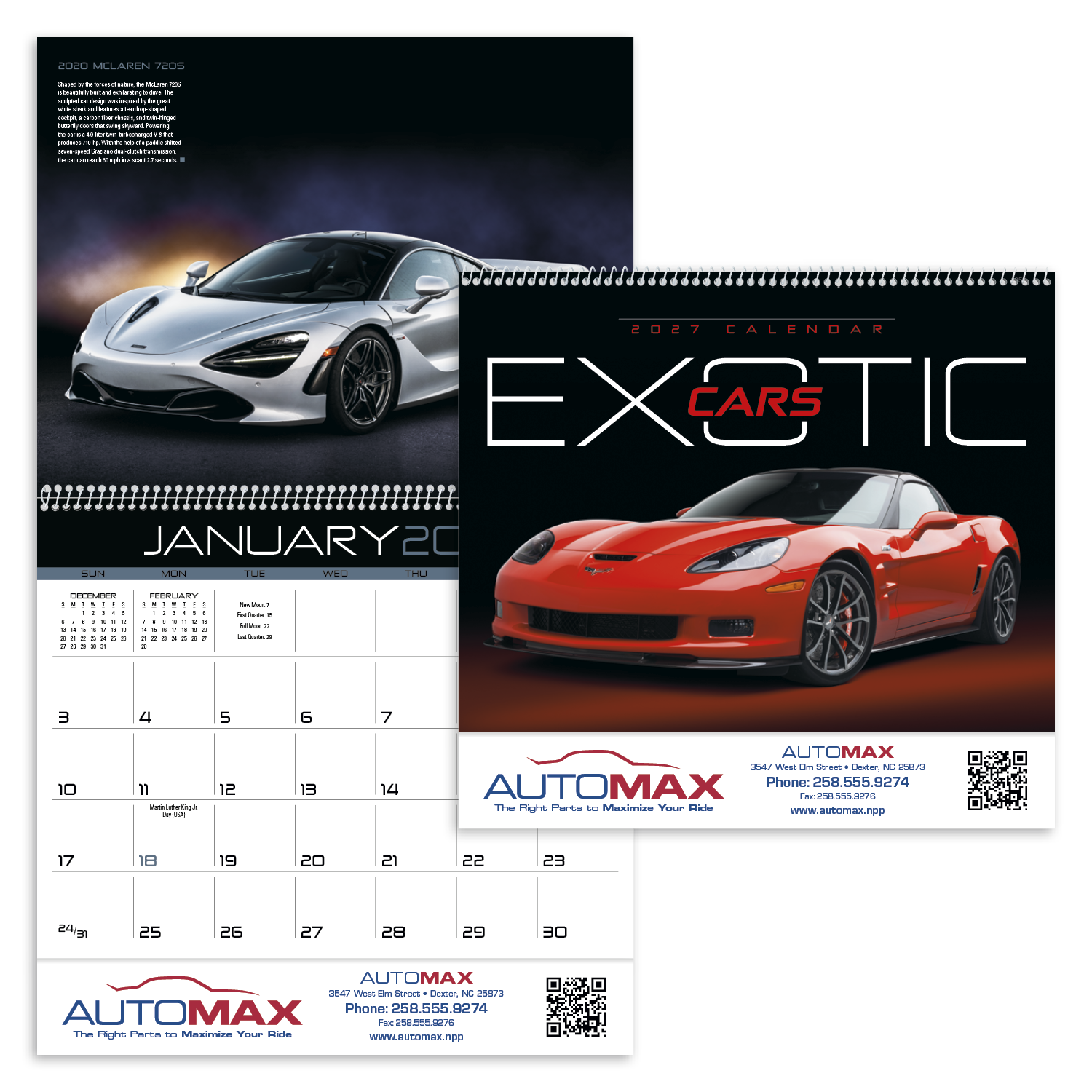 Triumph® Calendars Exotic Cars Calendar 43