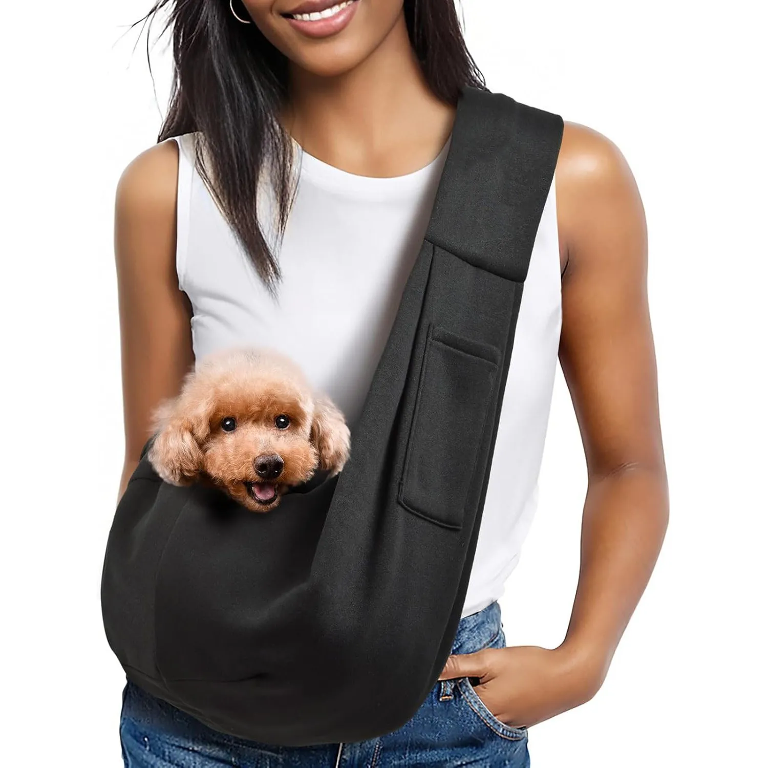 Portable Breathable Pet Sling Bag For Dogs And Cats 3