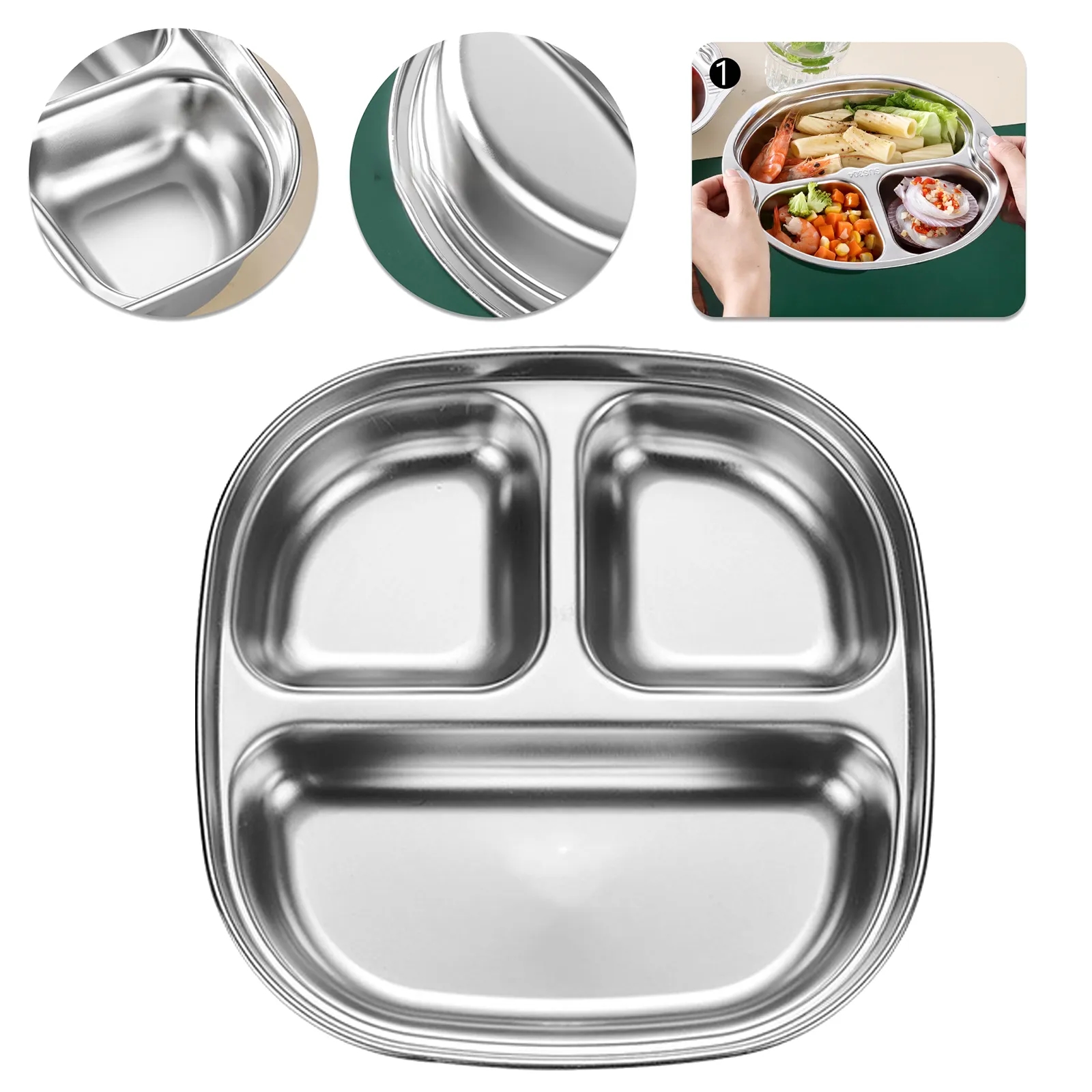 Multi-Compartment Dinner Tray 2