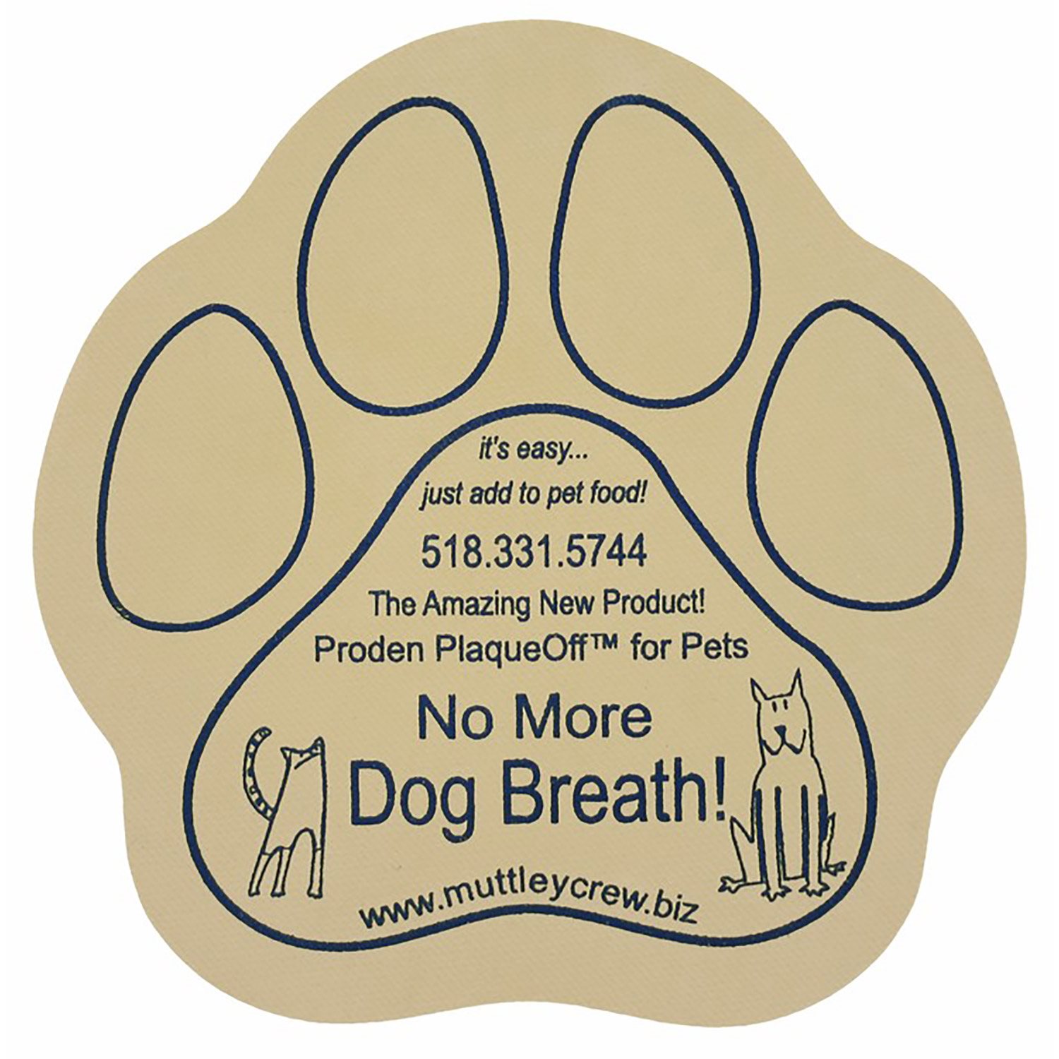 Paw Shaped Rubber Jar Opener