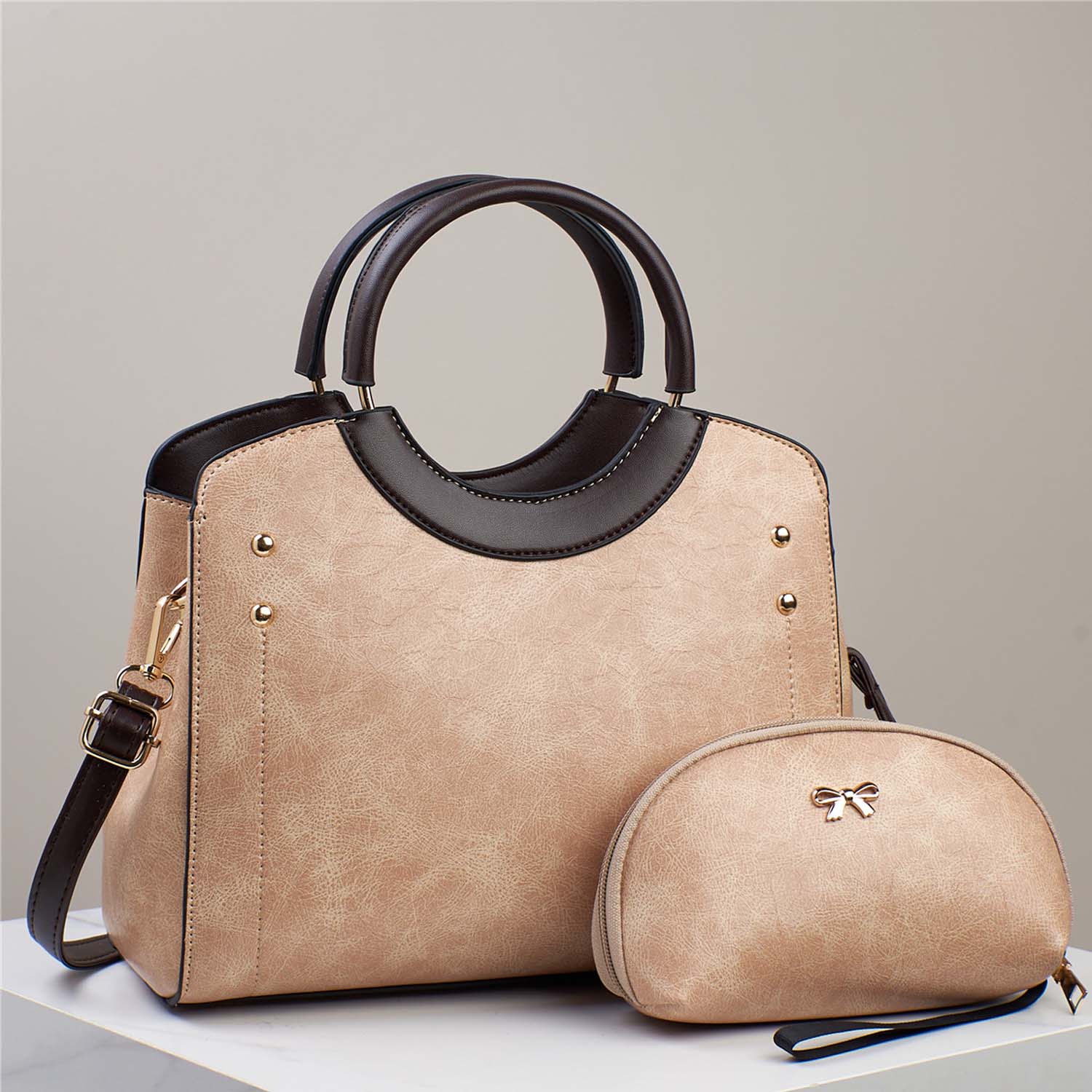 Fashionable Retro Large Capacity Single Shoulder Hand Bag 9